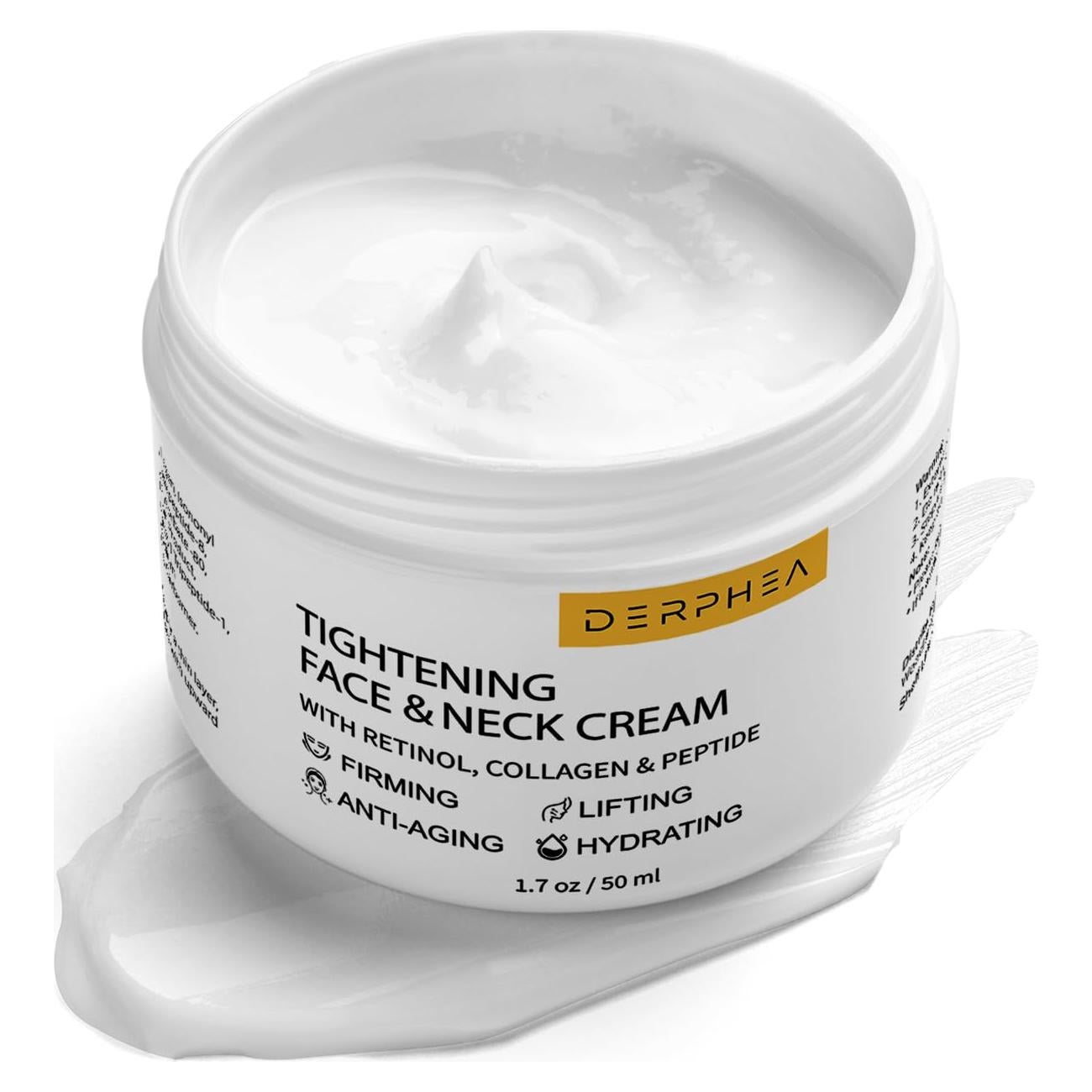 Crema Reafirmante DERPHEA para Cuello y Cara 48 g