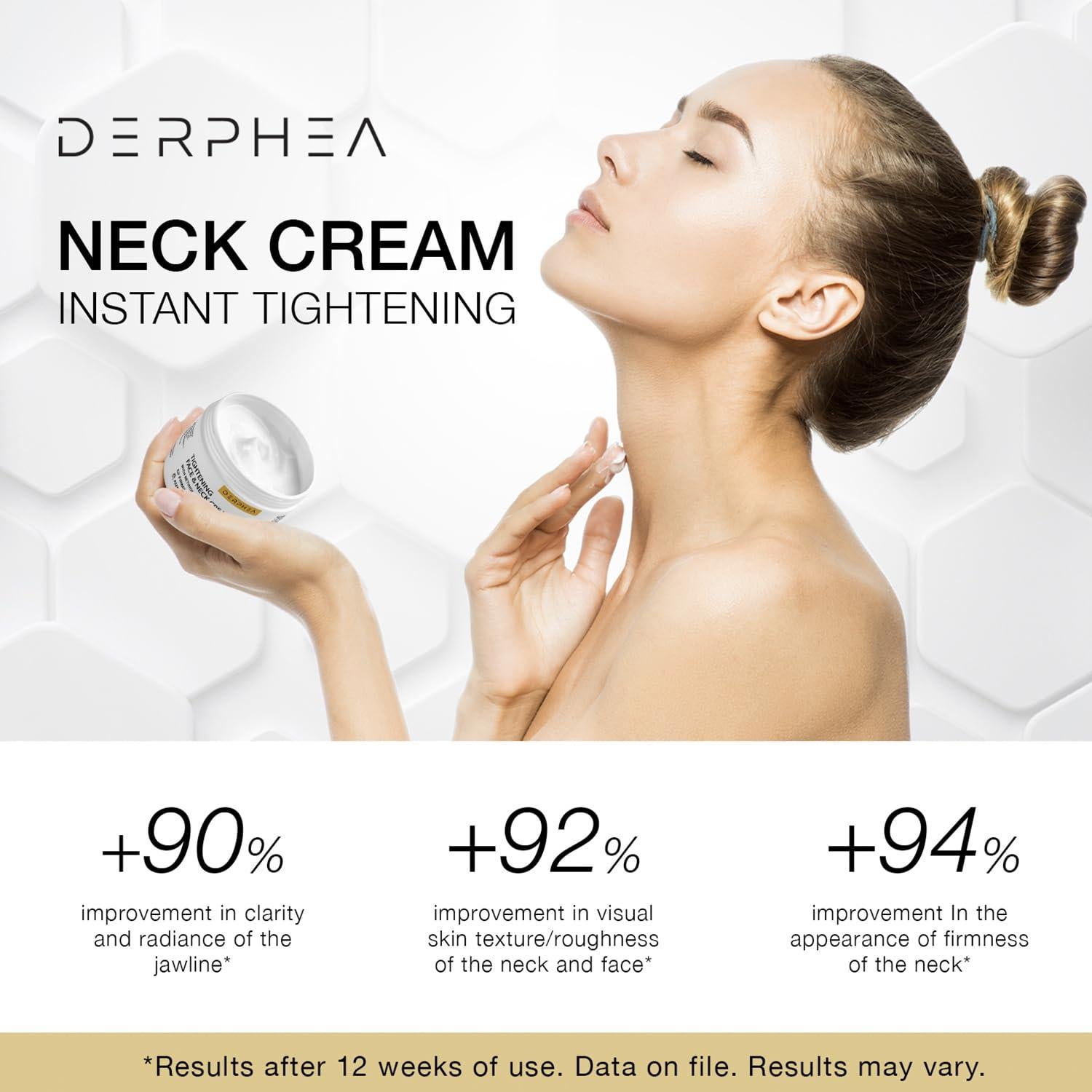Crema Reafirmante DERPHEA para Cuello y Cara 48 g
