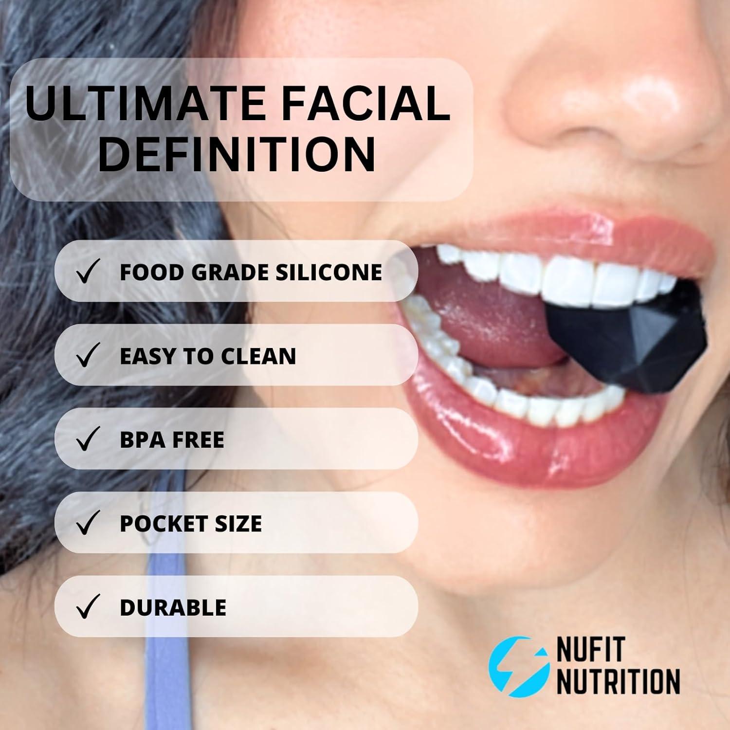 Ejercitador de Mandíbula NuFit Nutrition - 3 Niveles Resistencia