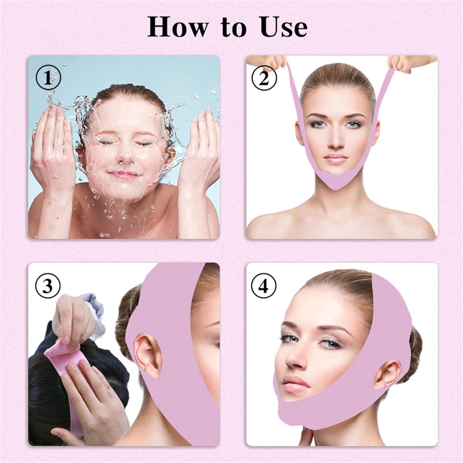 Mascarilla Reafirmante V Line WIDVIH para Doble Papada