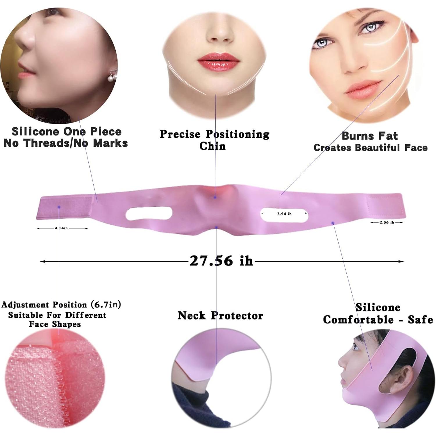 Mascarilla Reafirmante V Line WIDVIH para Doble Papada