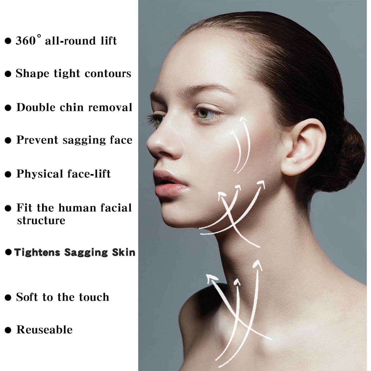 Mascarilla Reafirmante V Line WIDVIH para Doble Papada