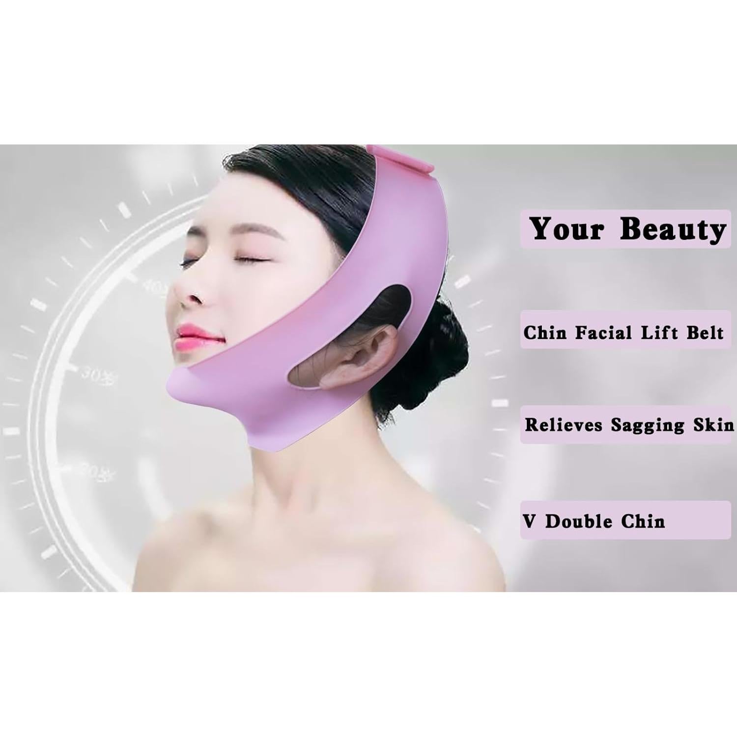 Mascarilla Reafirmante V Line WIDVIH para Doble Papada