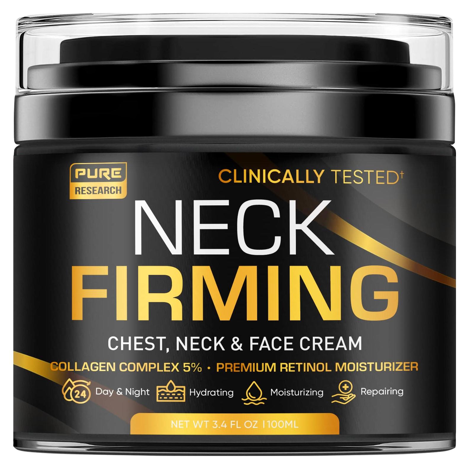 Crema reafirmante Pure Research para cuello y escote 100 ml