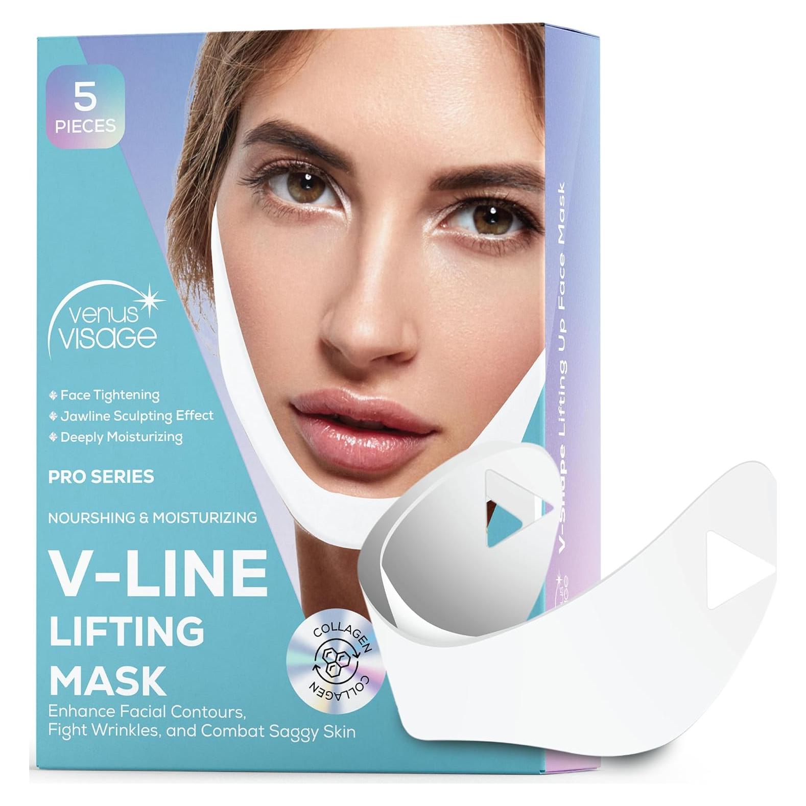 Mascarilla Lifting V Line Venus Visage - 5 Unidades