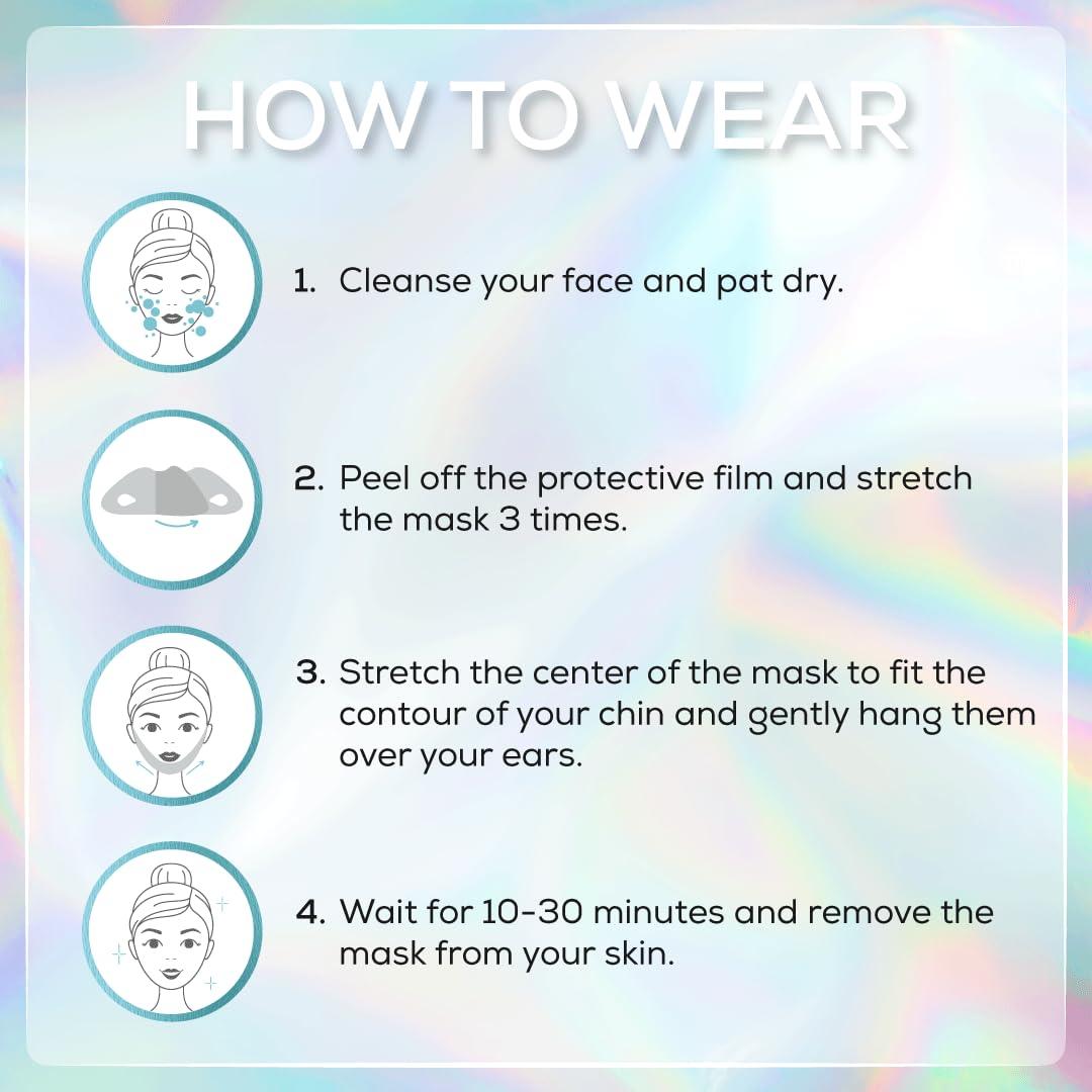 Mascarilla Lifting V Line Venus Visage - 5 Unidades