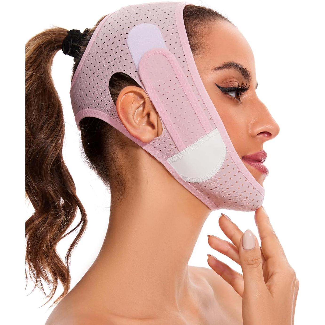 Mascarilla V Strap EDCBMB Correa de Barbilla para Dormir