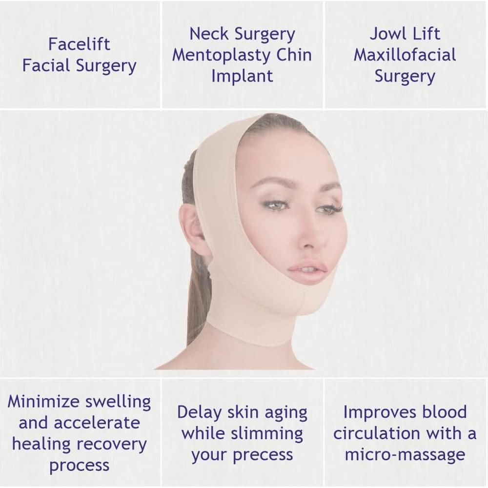 Venda de Compresión Facial Variteks para Mujeres - S