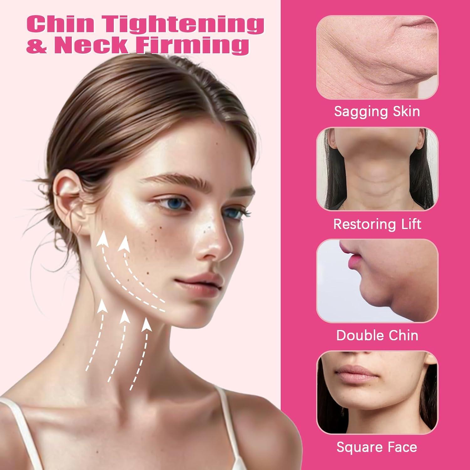 Reductor de Papada Wasungal Máscara Facial Reutilizable Rosa