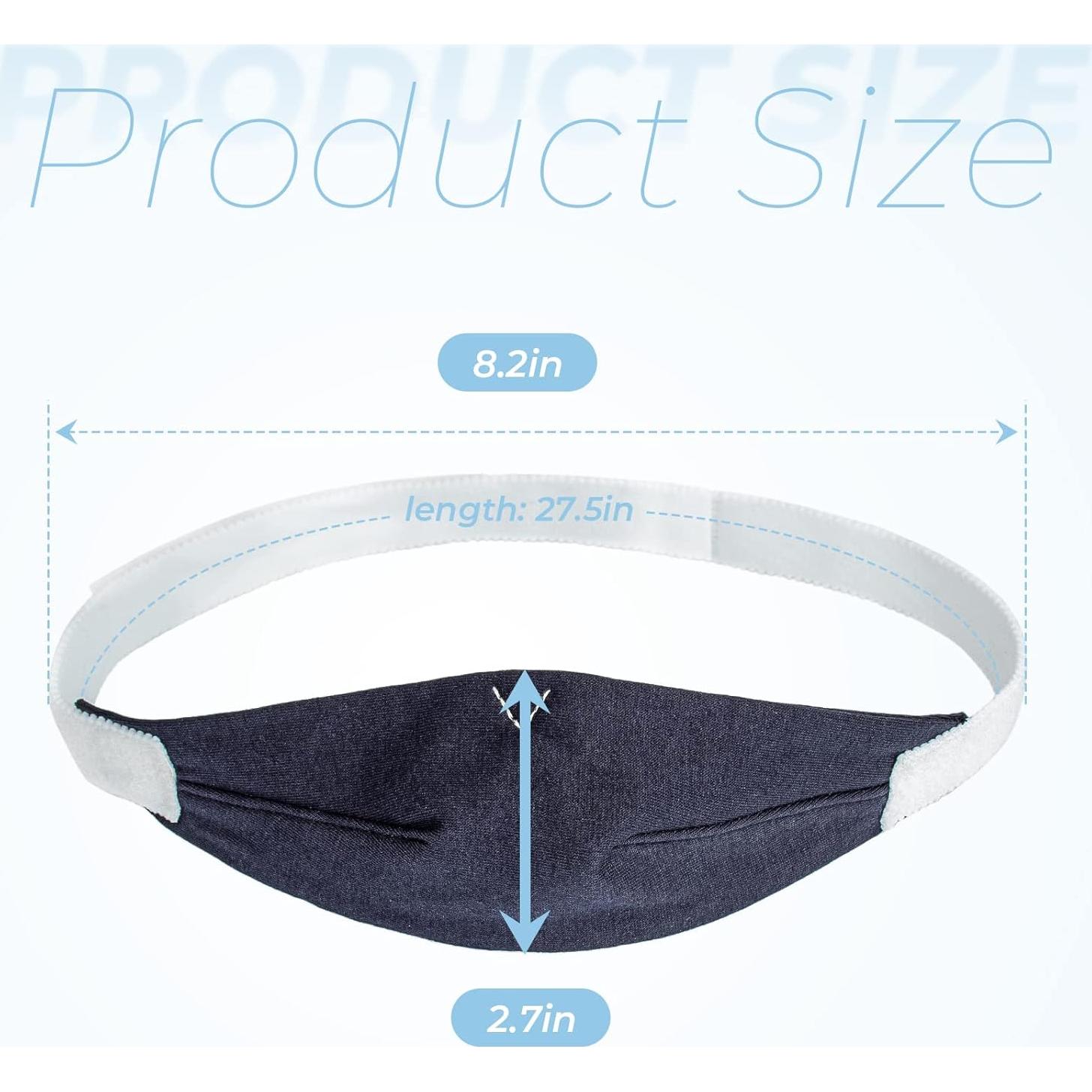 Correa de Barbilla Ajustable SyunsXoon para Ronquidos (2 Pz)