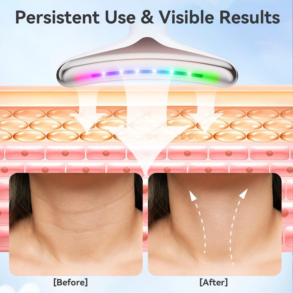 Masajeador Facial Ihelol 7 en 1 con Vibración y Calor