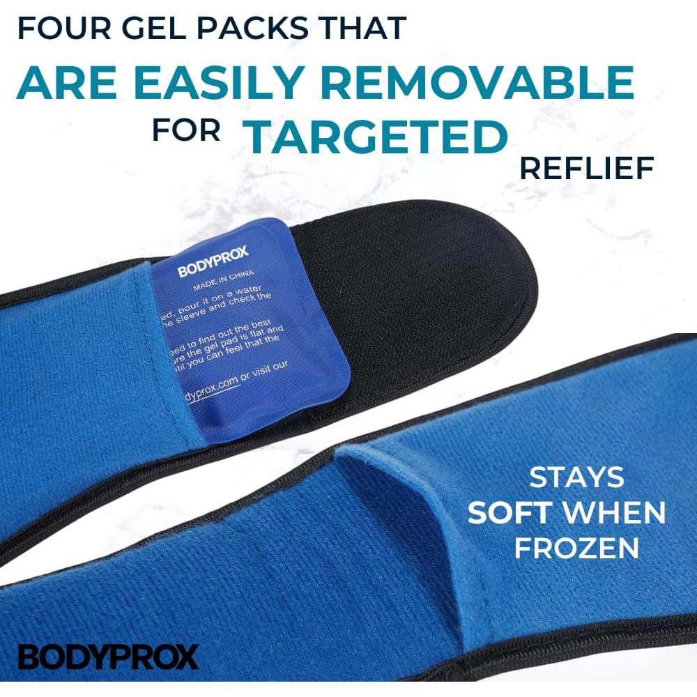 Bodyprox Paquete de Hielo Facial Ajustable para Alivio del Dolor