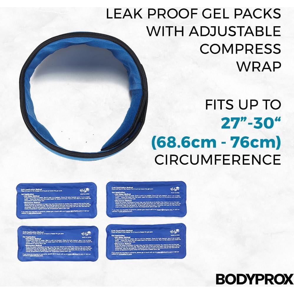 Bodyprox Paquete de Hielo Facial Ajustable para Alivio del Dolor