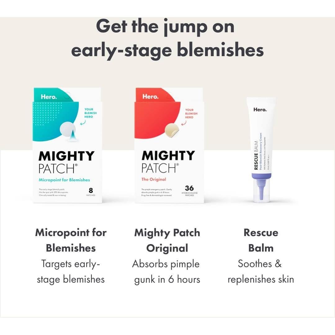 Mighty Patch Hero Cosmetics 8 Parches Hidrocoloides