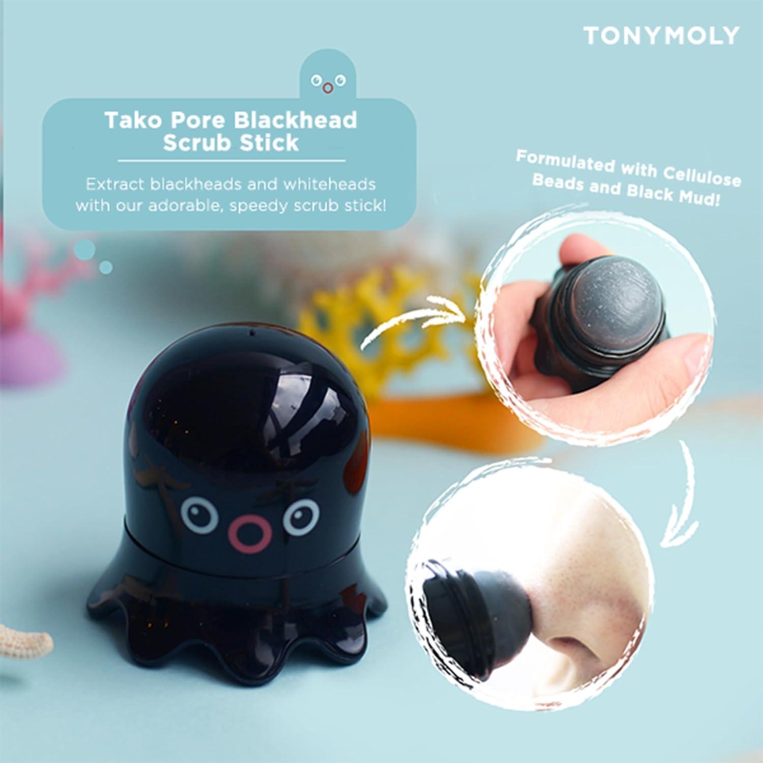 TONYMOLY Tako Pore Exfoliante en Barra Carbón 22,68 g