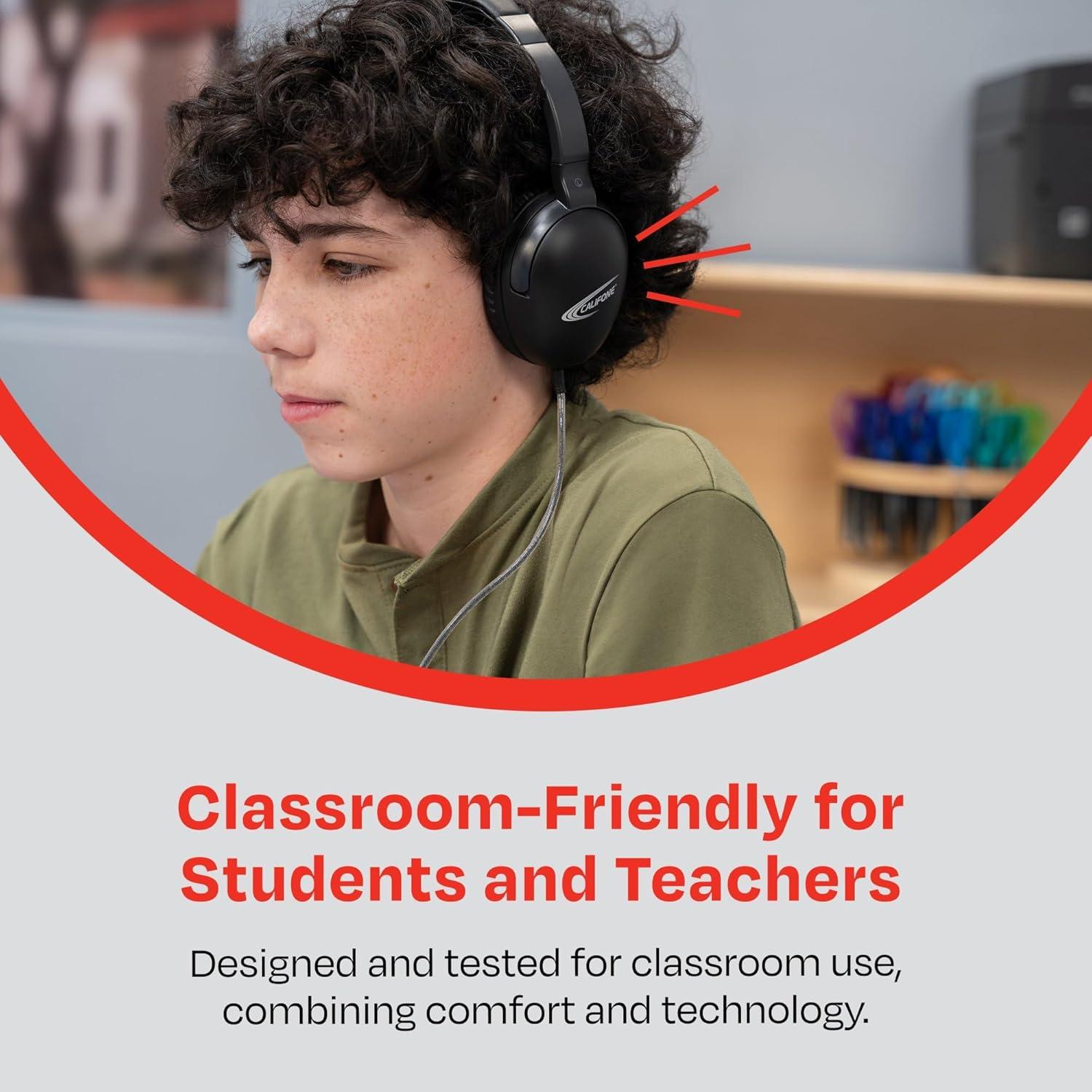 Auricular Califone NeoTech Plus 1017AV 3.5mm Negro