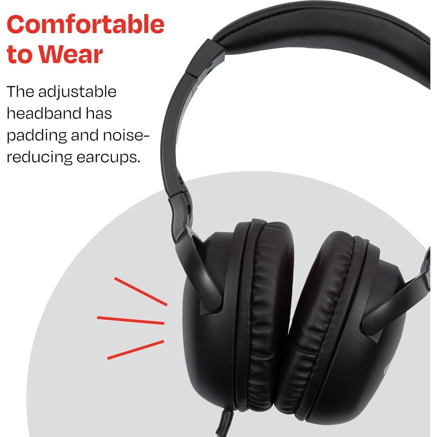 Auricular Califone NeoTech Plus 1017AV 3.5mm Negro