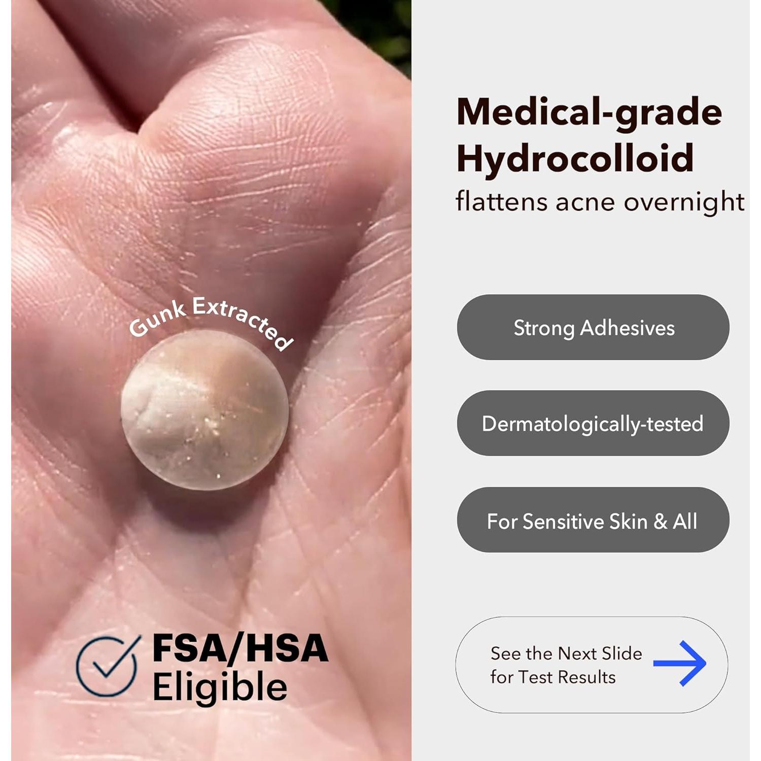 Parches para Acné Avarelle 40 Unidades Hidrocoloides