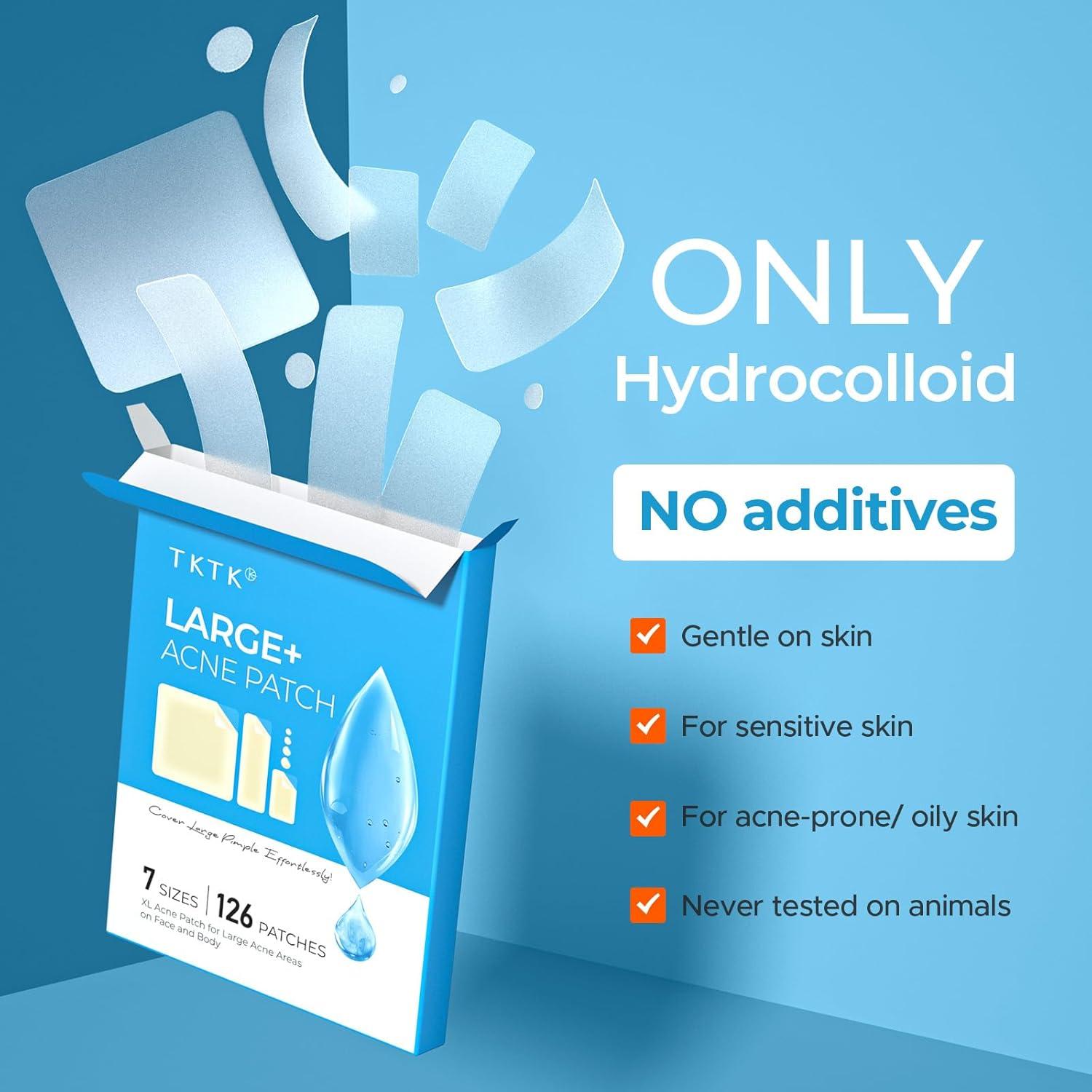 Parche Hidrocoloide TKTK para Granos XL - 126 Parches