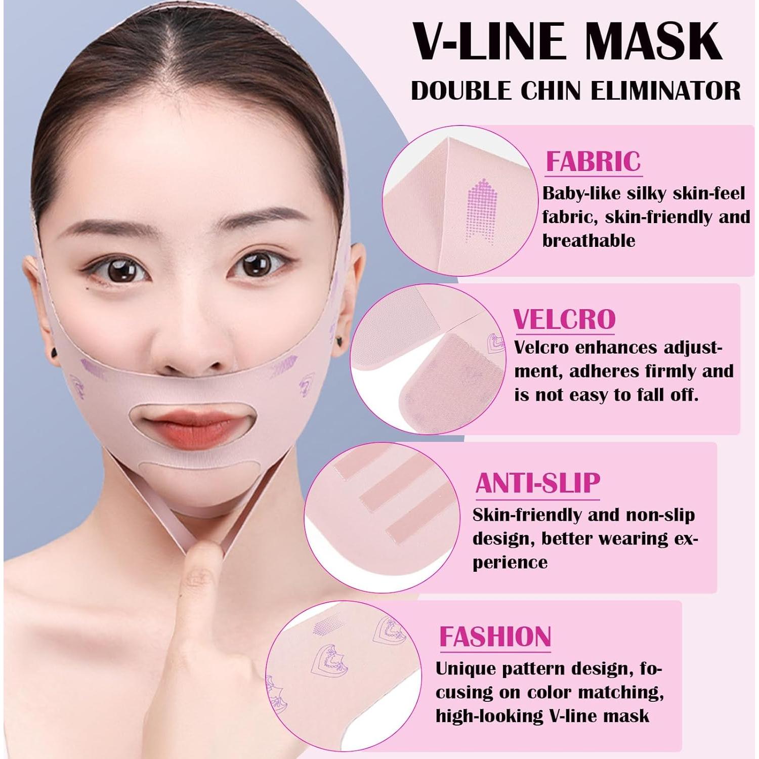 Correa de Barbilla Reutilizable JIAXIN - Ajustable y Transpirable