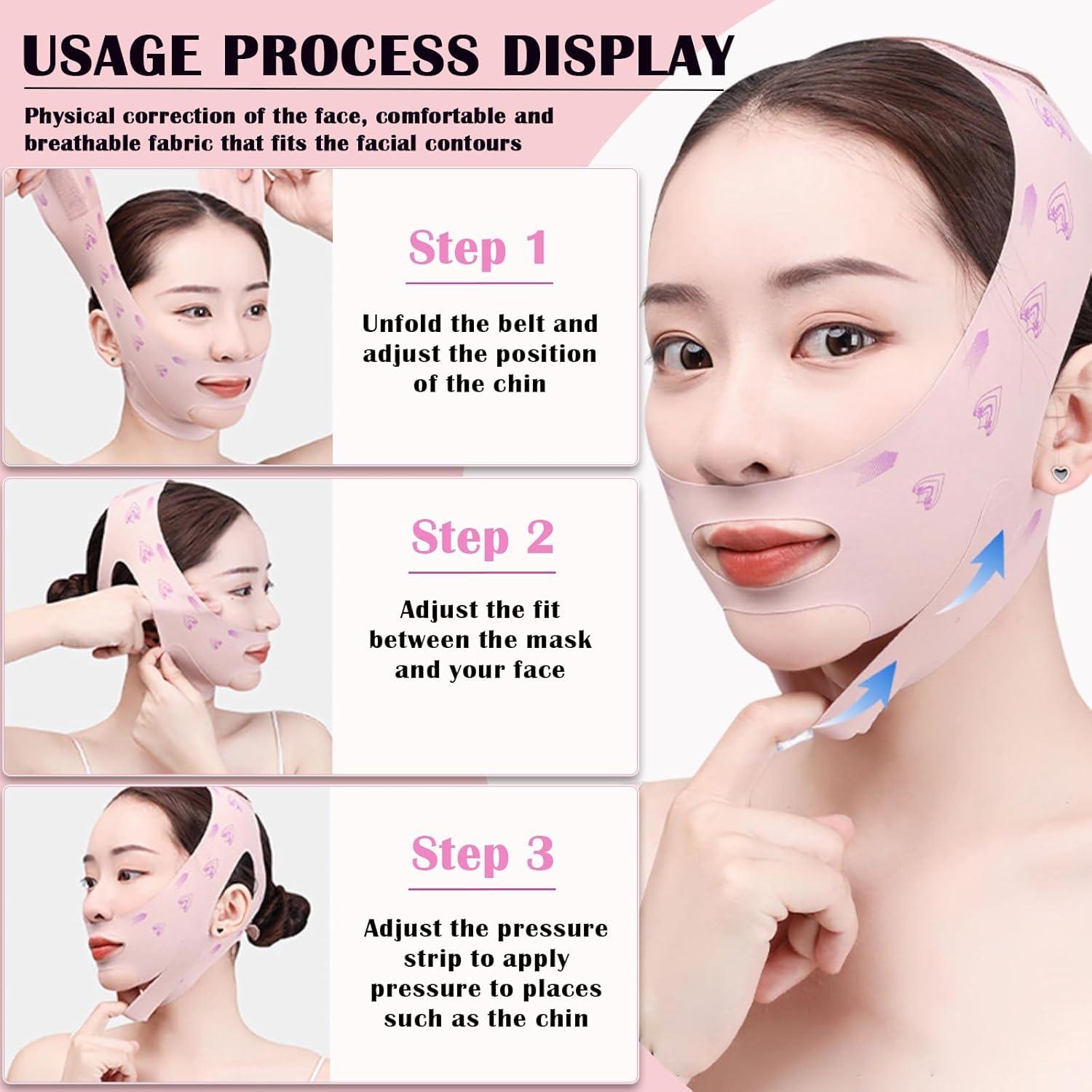 Correa de Barbilla Reutilizable JIAXIN - Ajustable y Transpirable