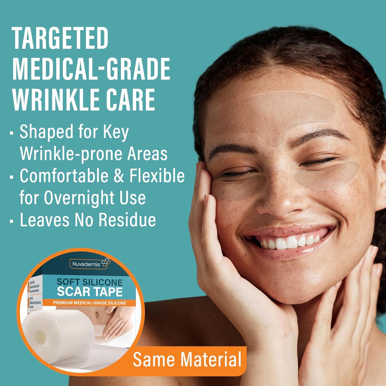 Parches de Silicona NUVADERMIS Anti Arrugas - 6 Pares