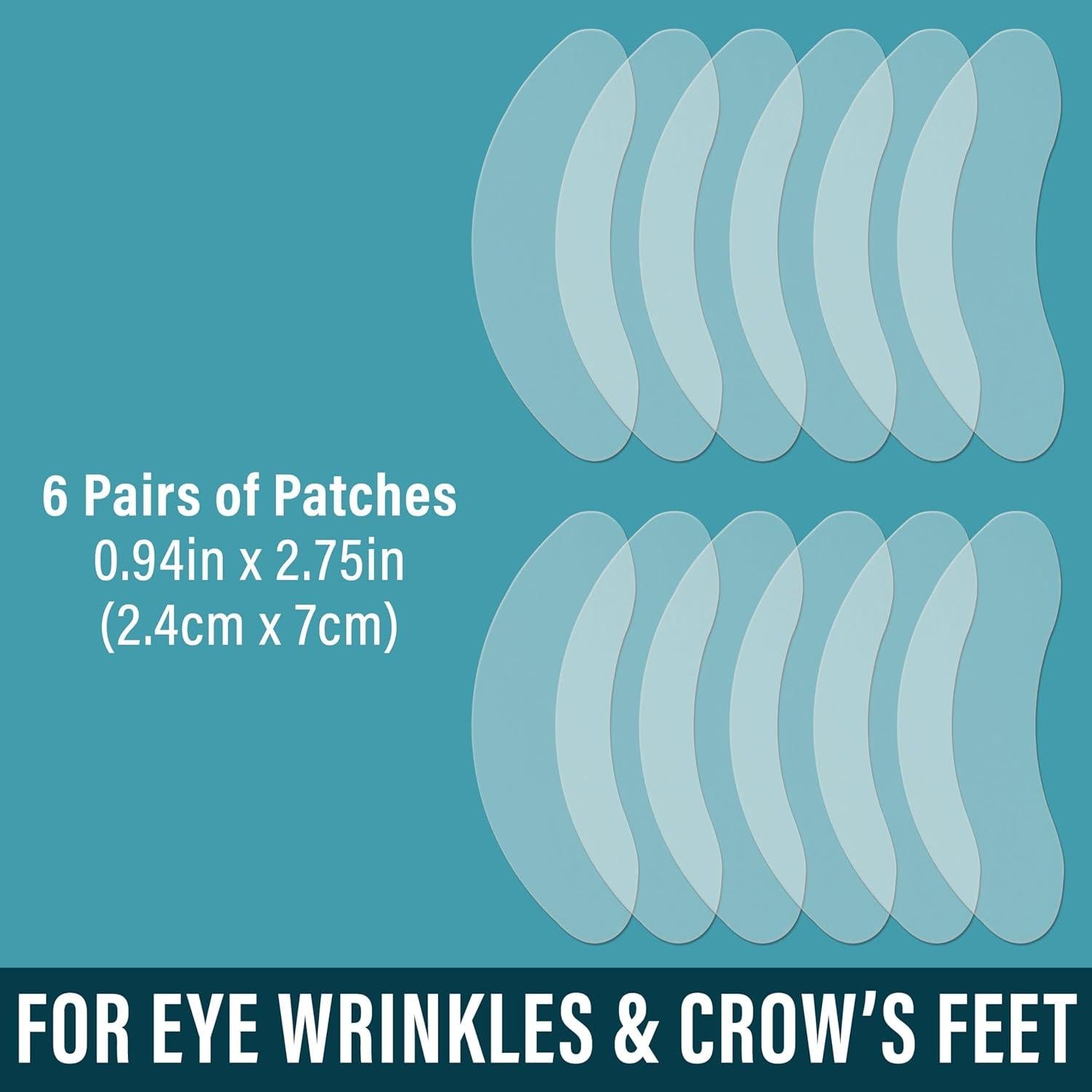 Parches de Silicona NUVADERMIS Anti Arrugas - 6 Pares