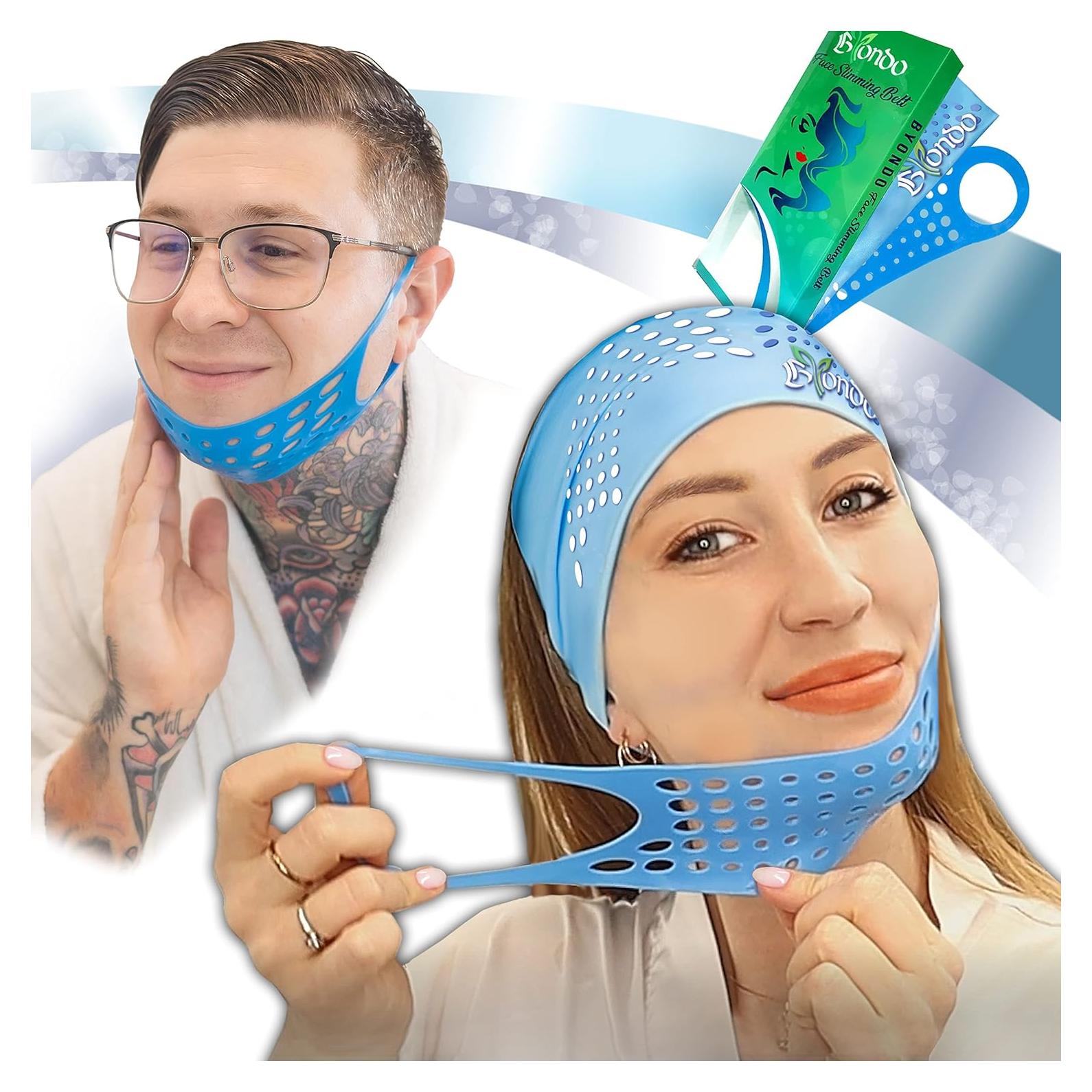 Correa Facial Reutilizable BYONDO para Doble Papada - TPE Suave