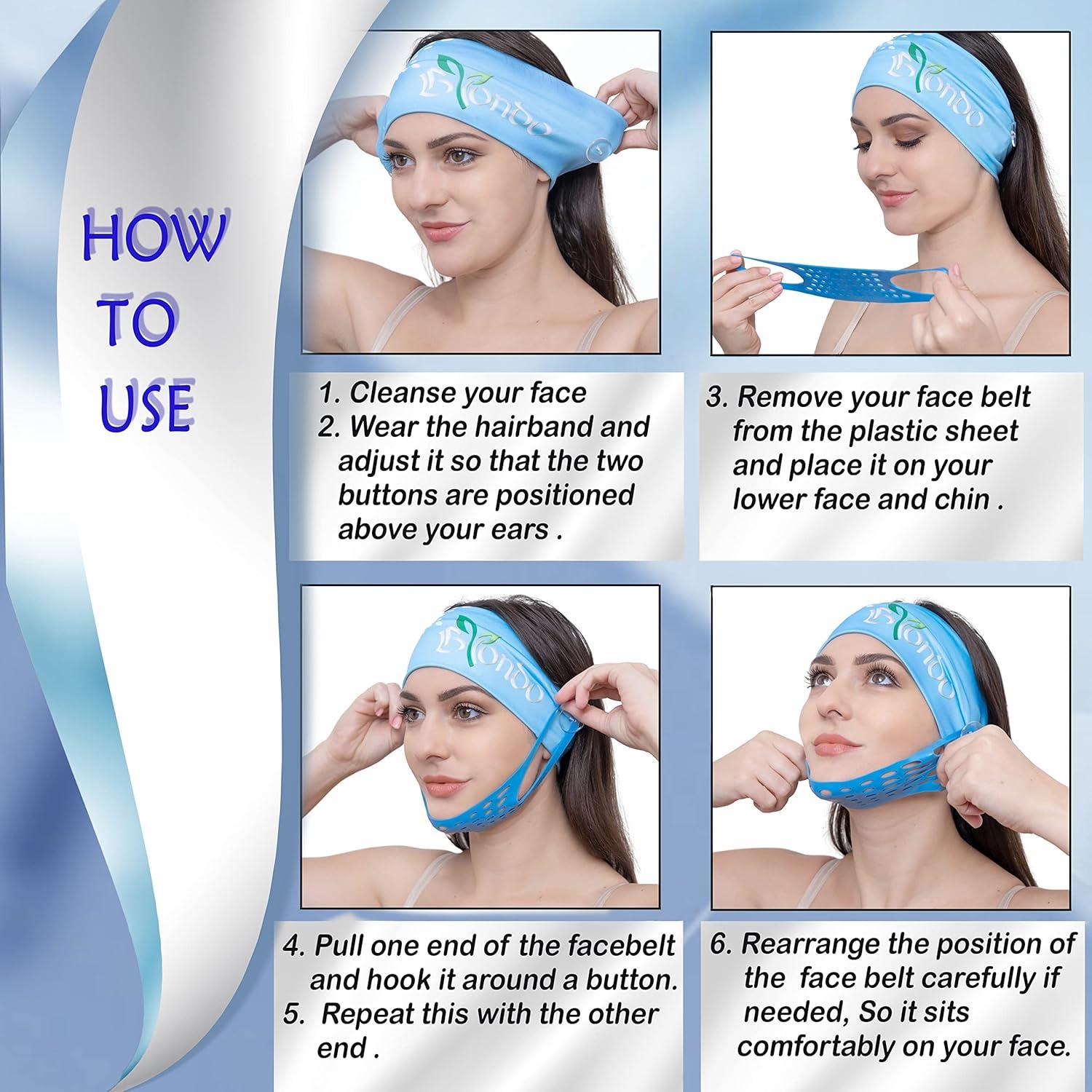 Correa Facial Reutilizable BYONDO para Doble Papada - TPE Suave