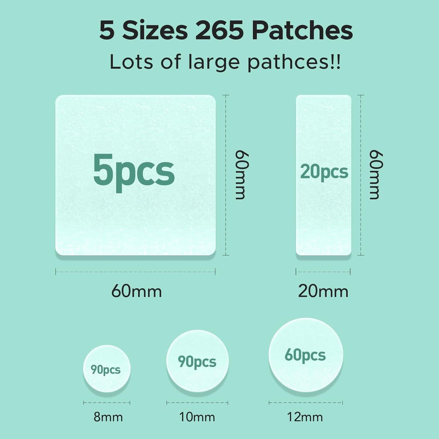 Parche Hidrocoloide XL TKTK 60 mm para Granos y Acné