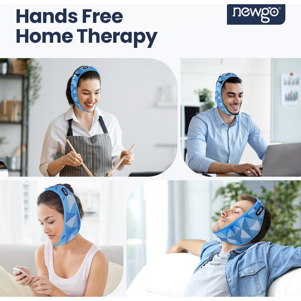 NEWGO Funda de Hielo para Muela de Juicio Azul con 4 Paquetes