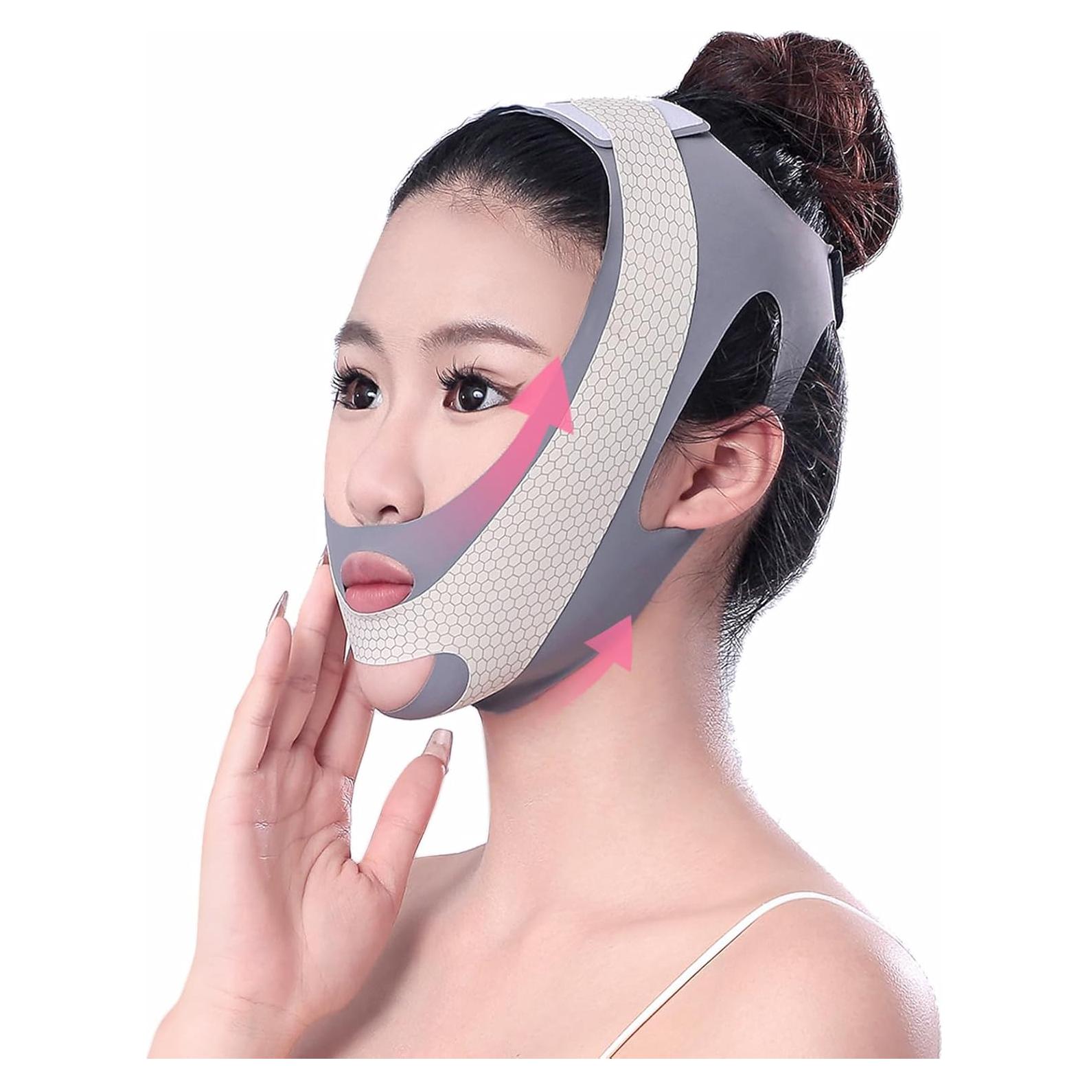 Mascarilla V InfiniteRelax para Elevación Facial - Suave y Cómoda