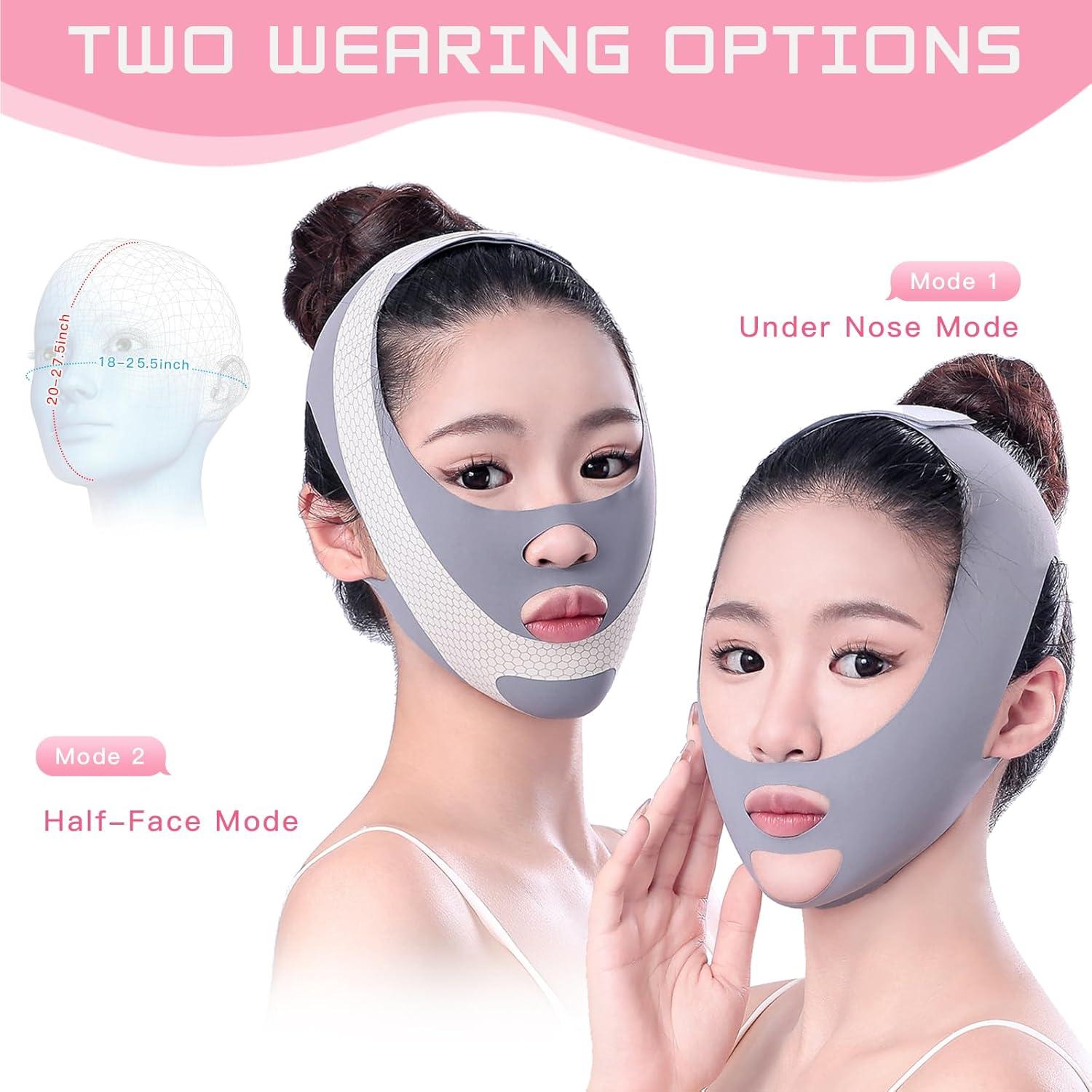 Mascarilla V InfiniteRelax para Elevación Facial - Suave y Cómoda