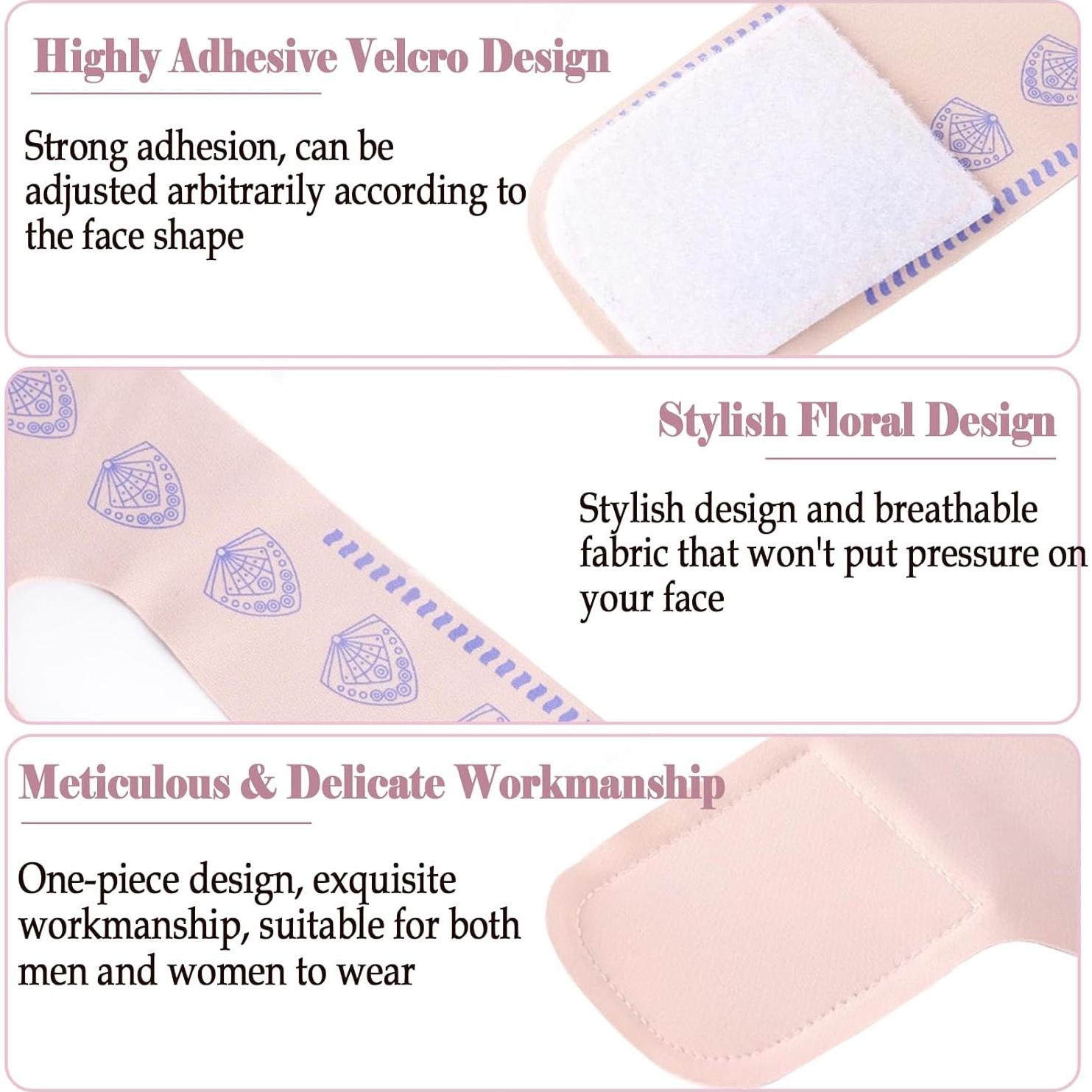 Mascarilla Facial Reutilizable Ljiarui Rosa Antideslizante