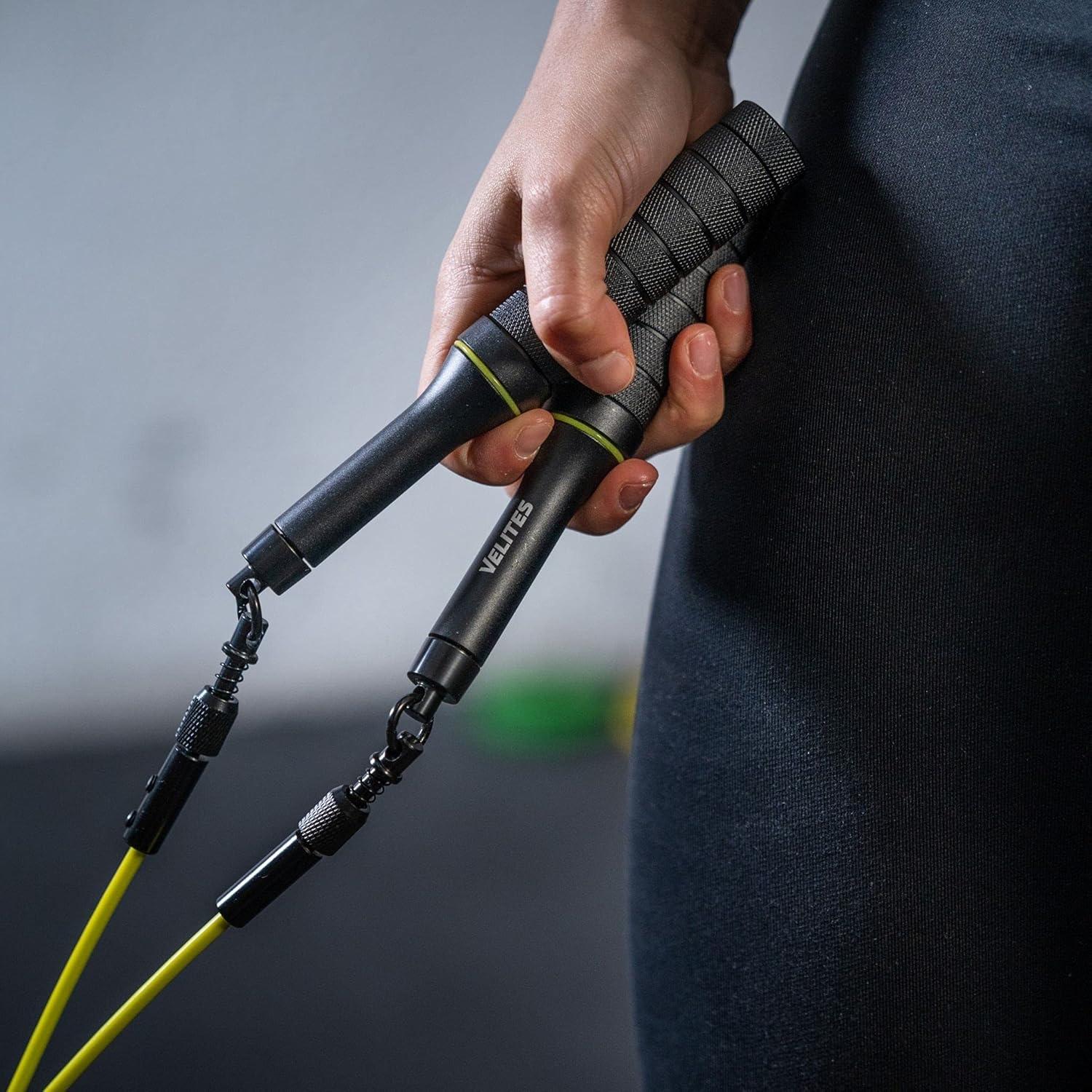 Cuerda de Salto con Peso Velites Tierra 2.0 - Fitness y Boxeo