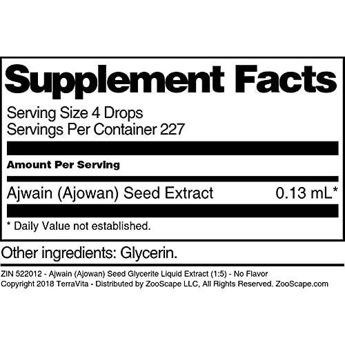 Extracto Líquido Glicerita de Semilla de Ajwain TerraVita 28.35 ml