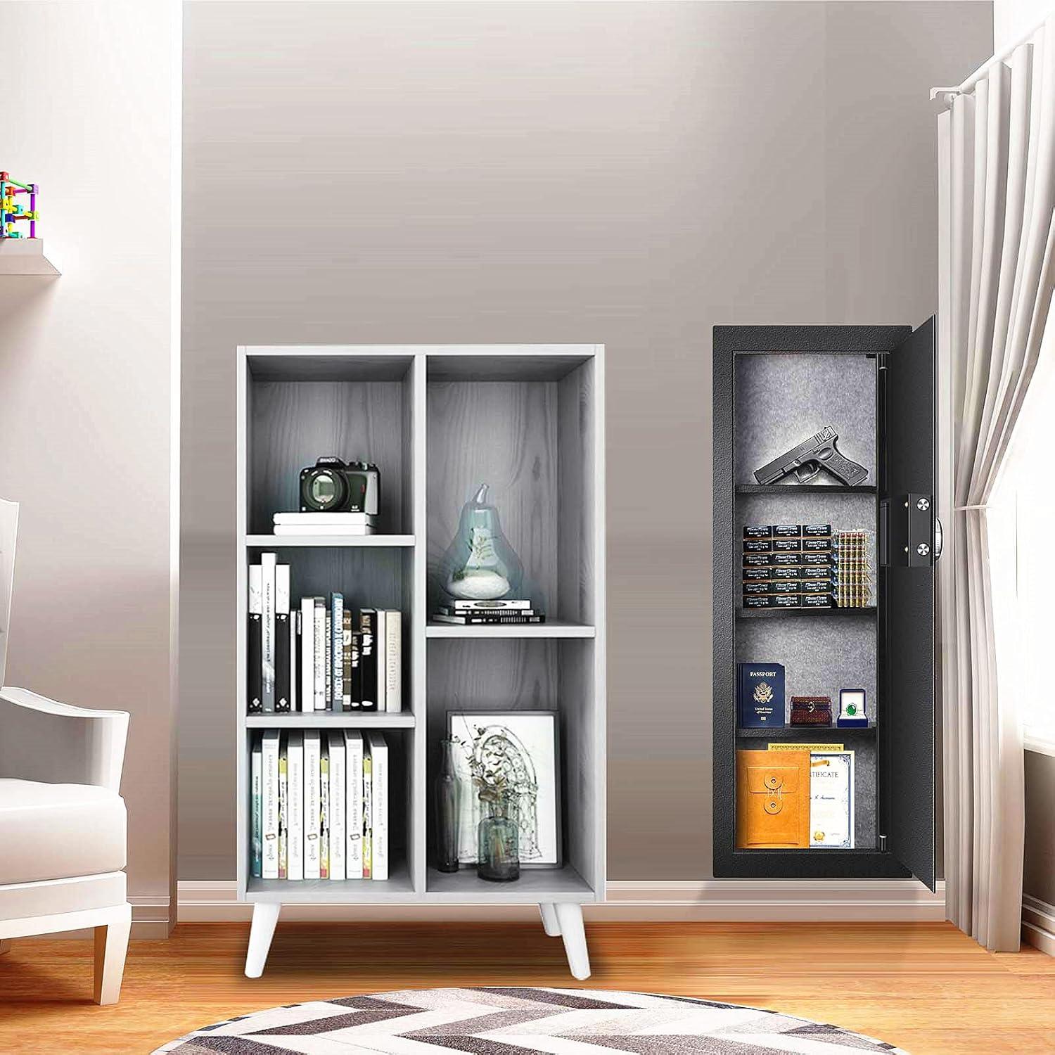 Caja Fuerte Biométrica Langger WS001, 26.5 kg, Montaje Pared