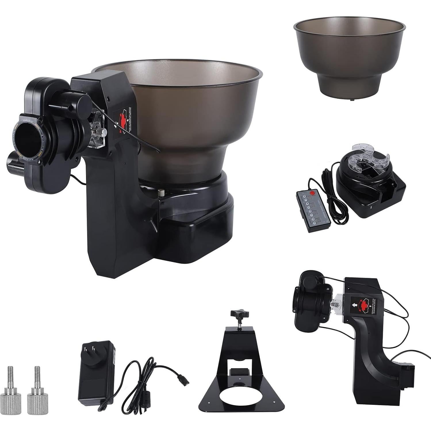 Robot de Tenis de Mesa ZXMOTO HP-07 con Ajuste de Giro y Velocidad