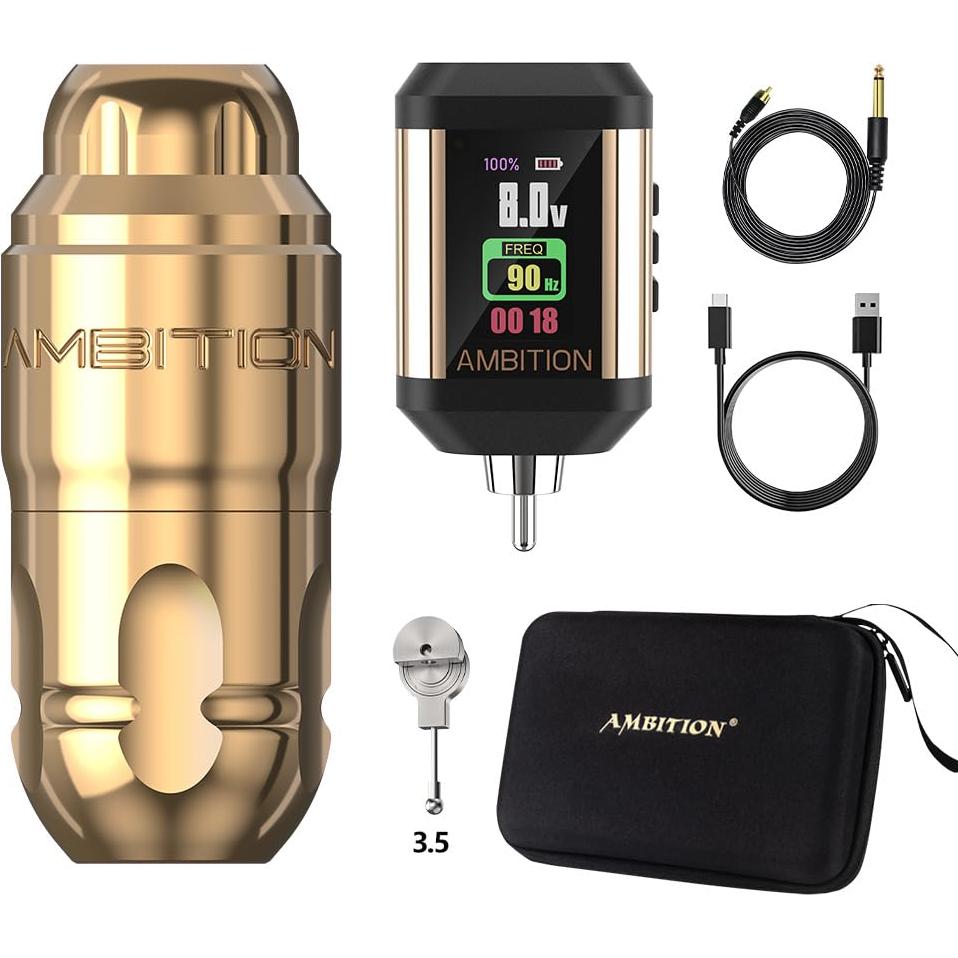 Máquina de Tatuaje Ambition Lutin Inalámbrica 2200mAh