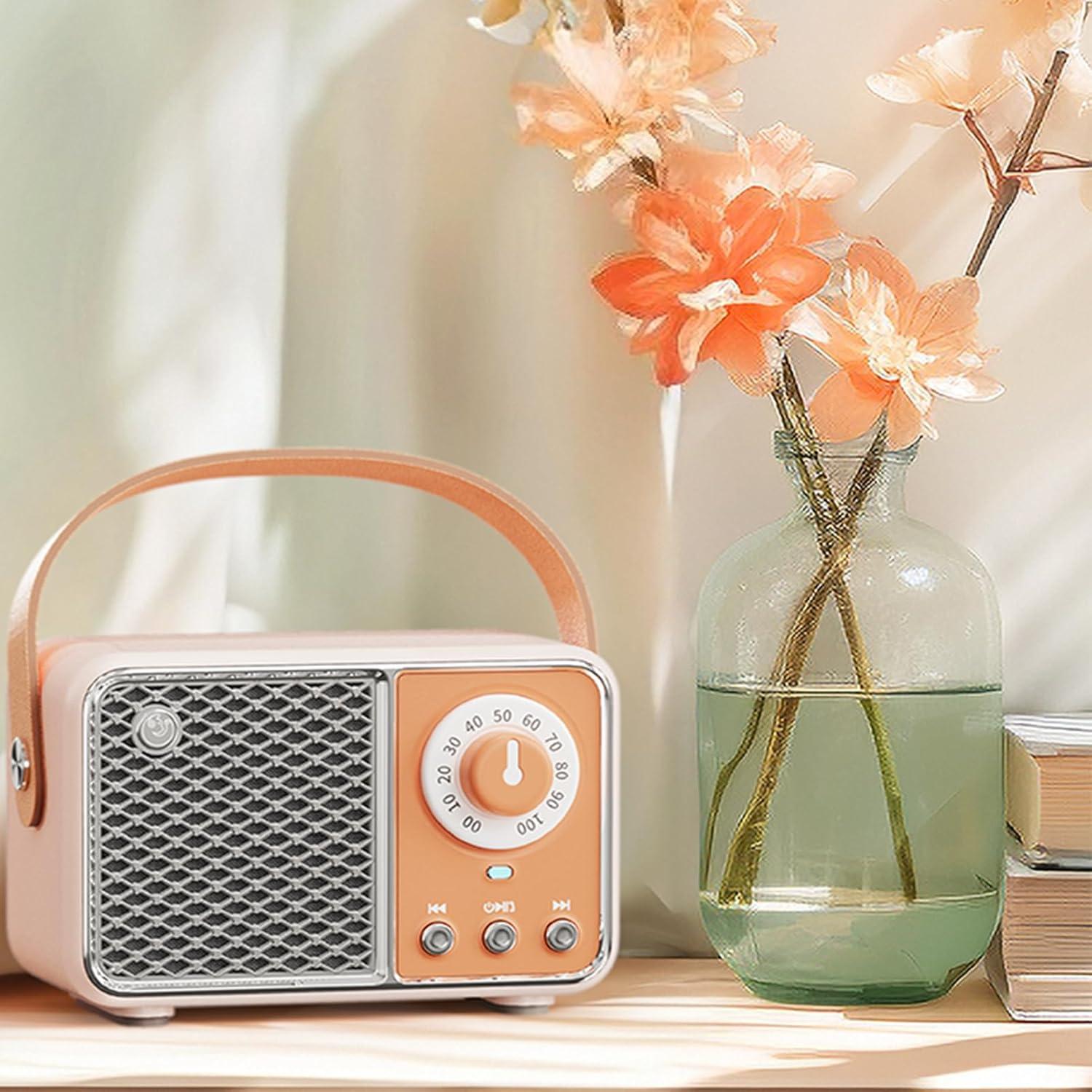 Altavoz Bluetooth Retro Aresrora Mini 5W Inalámbrico Lima