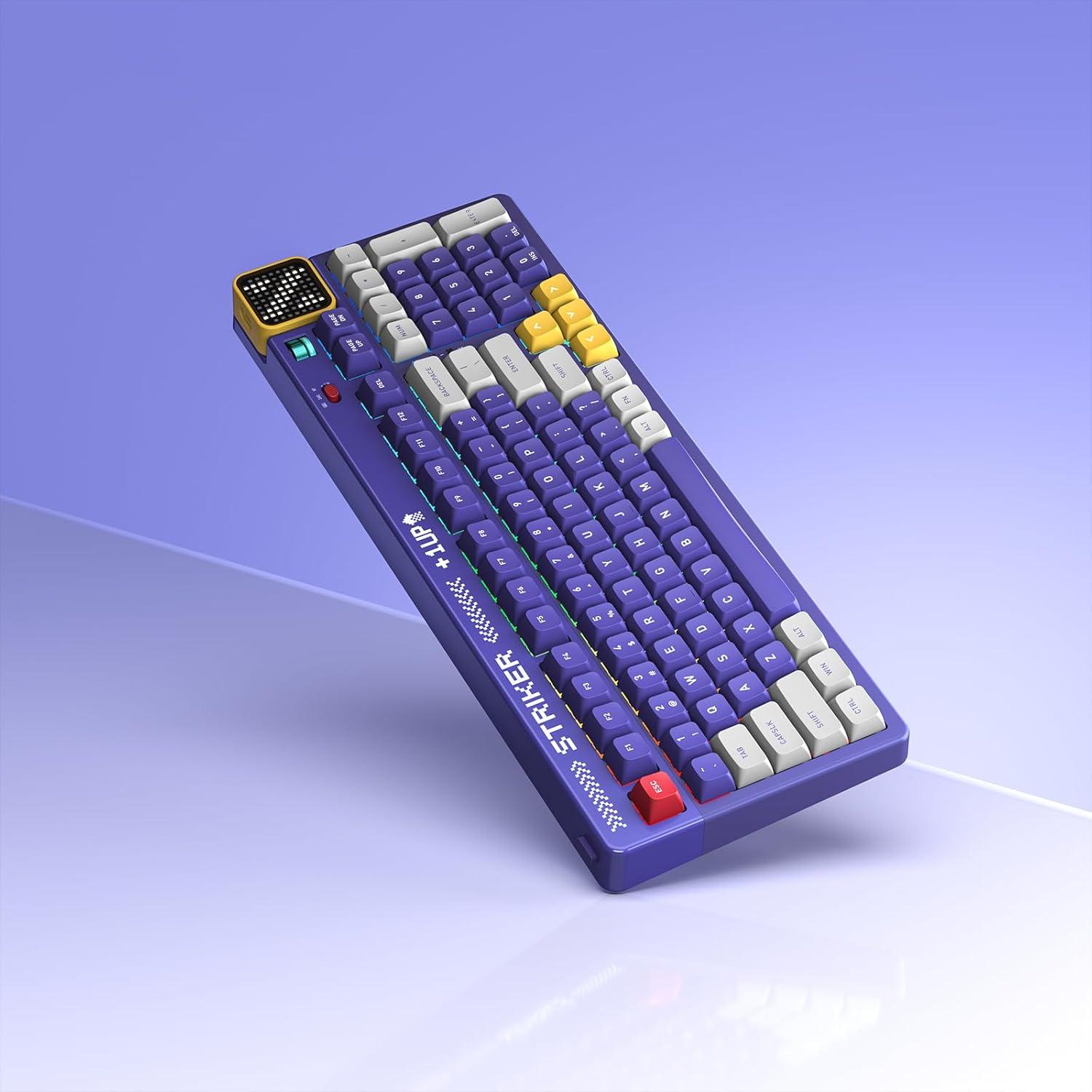 Teclado Mecánico Retroiluminado NYXI Striker 97 Teclas RGB