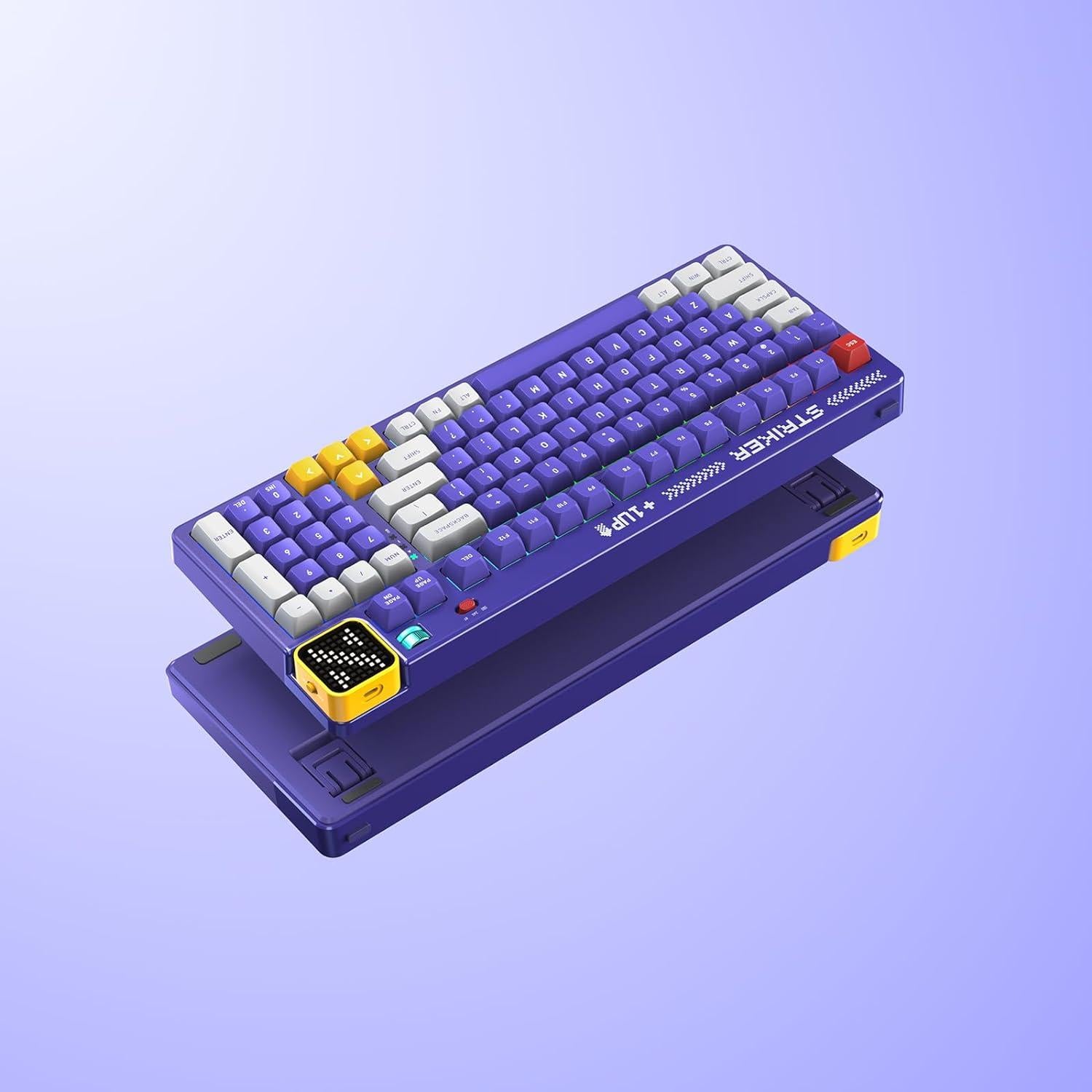 Teclado Mecánico Retroiluminado NYXI Striker 97 Teclas RGB