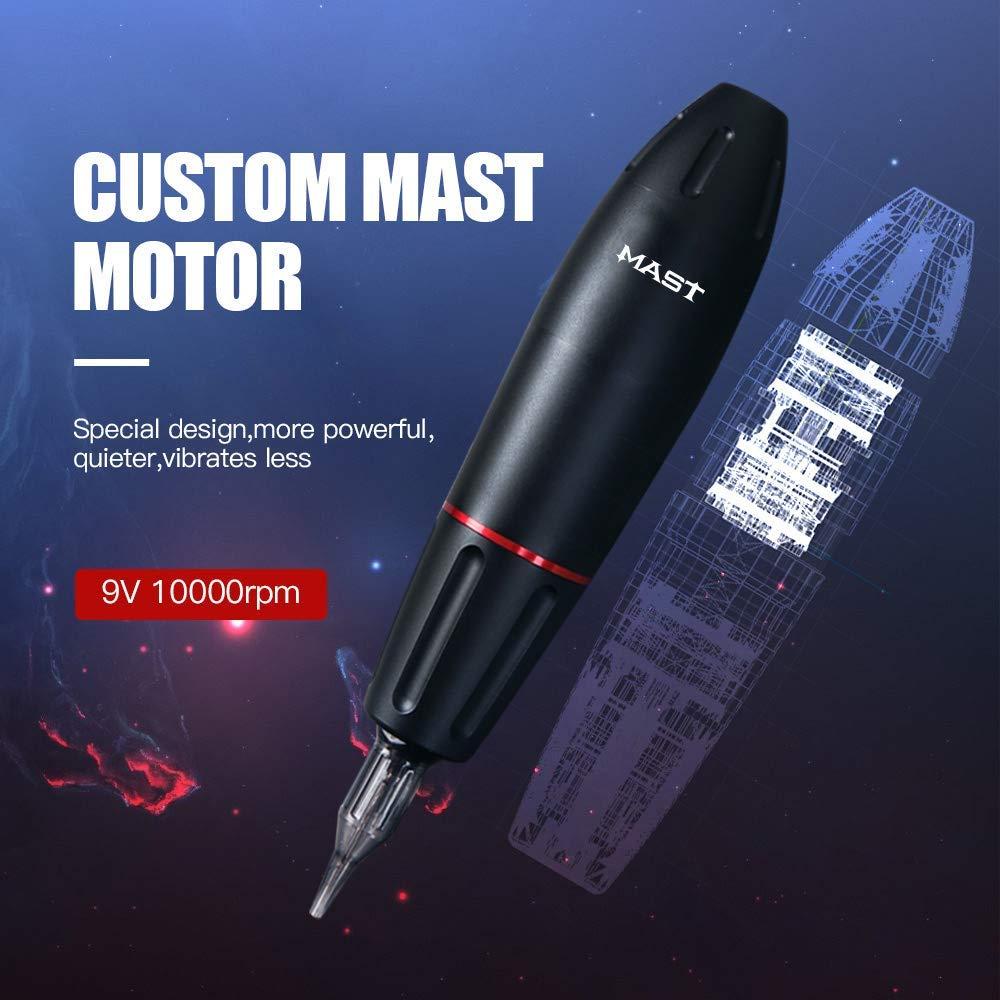 Kit de Tatuaje Dragonhawk con 20 Agujas y Pedal