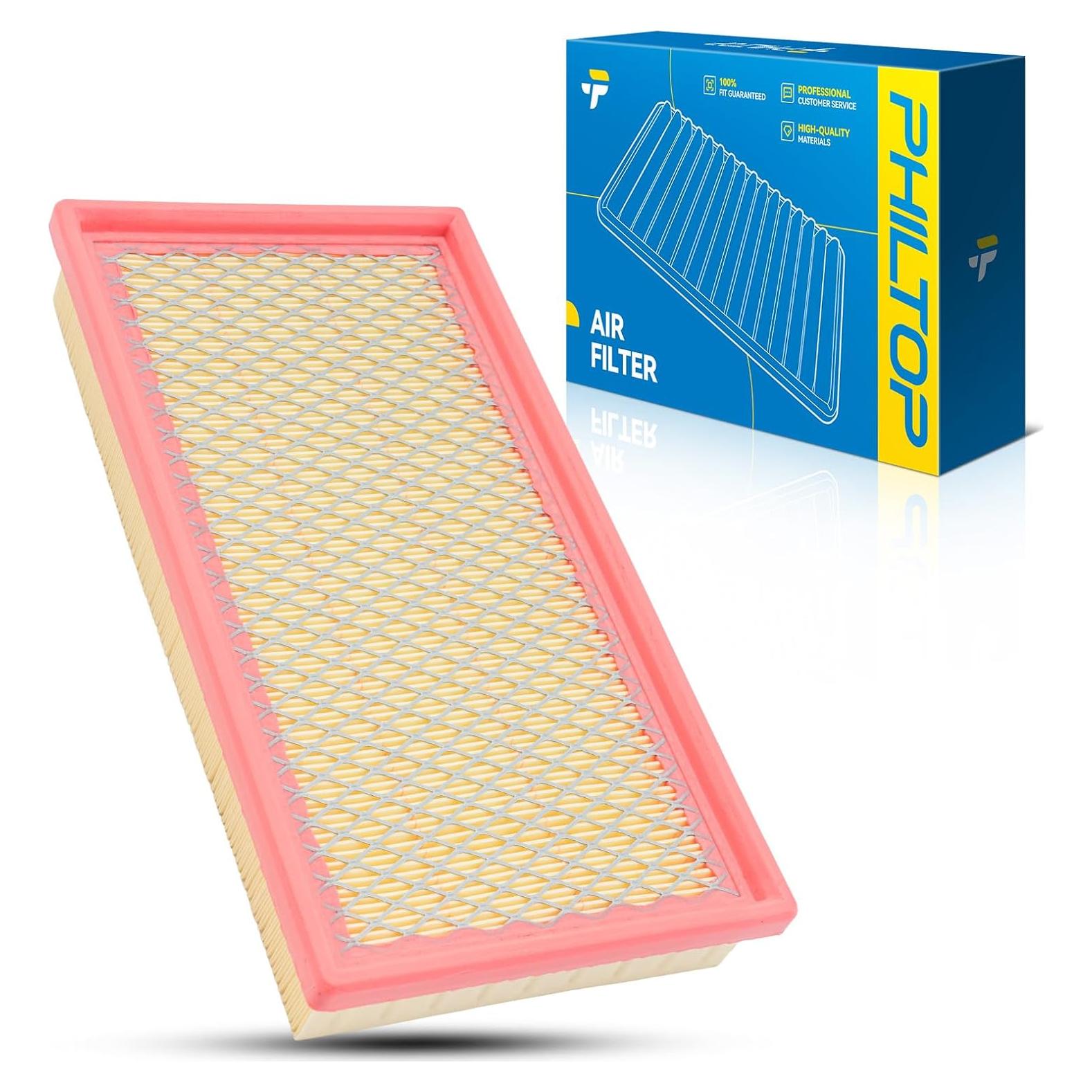 Filtro de aire del motor PHILTOP CA7421 para Chevrolet y GMC