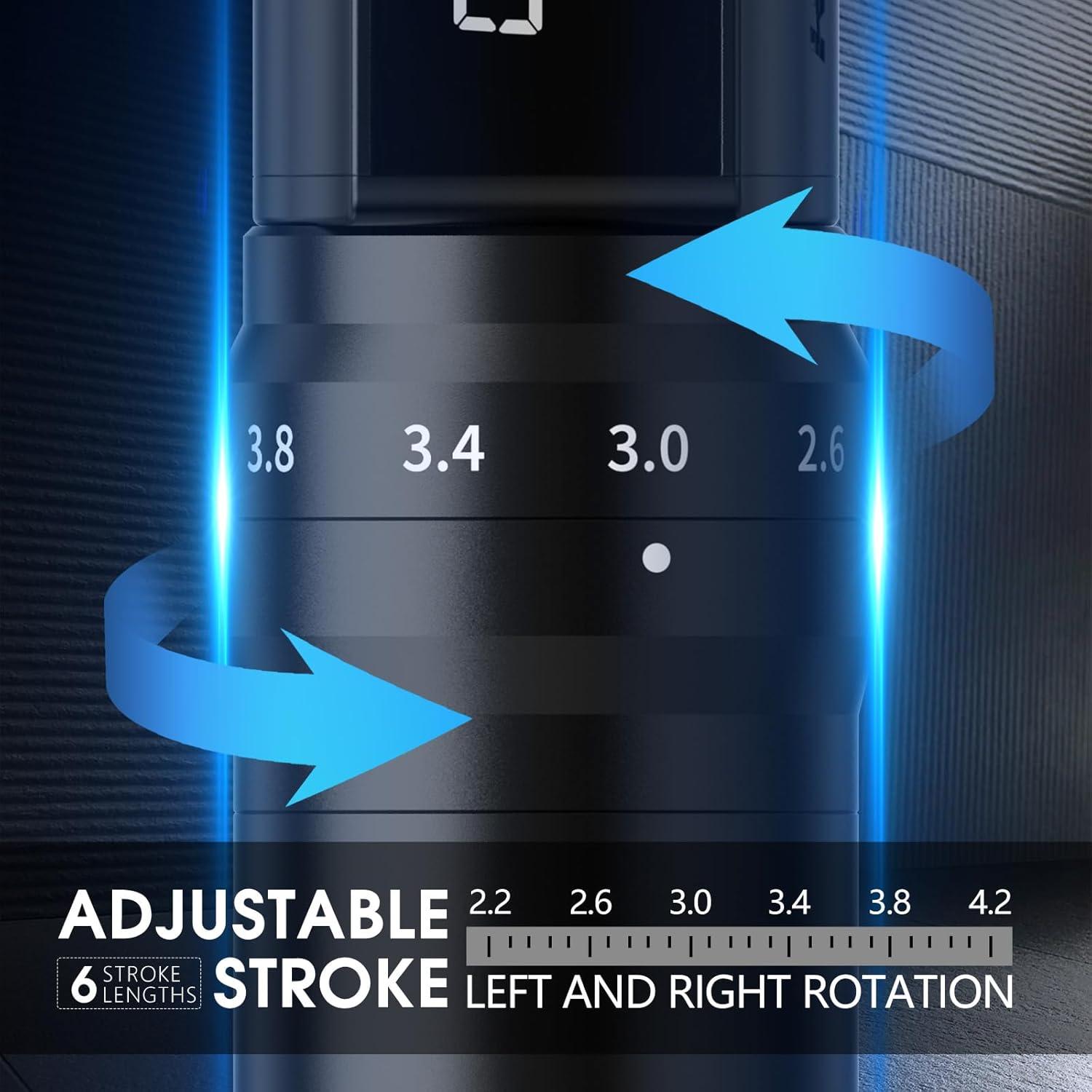 Kit de Tatuaje Kiss of Dragon Rotativa 2400mAh 20 Agujas