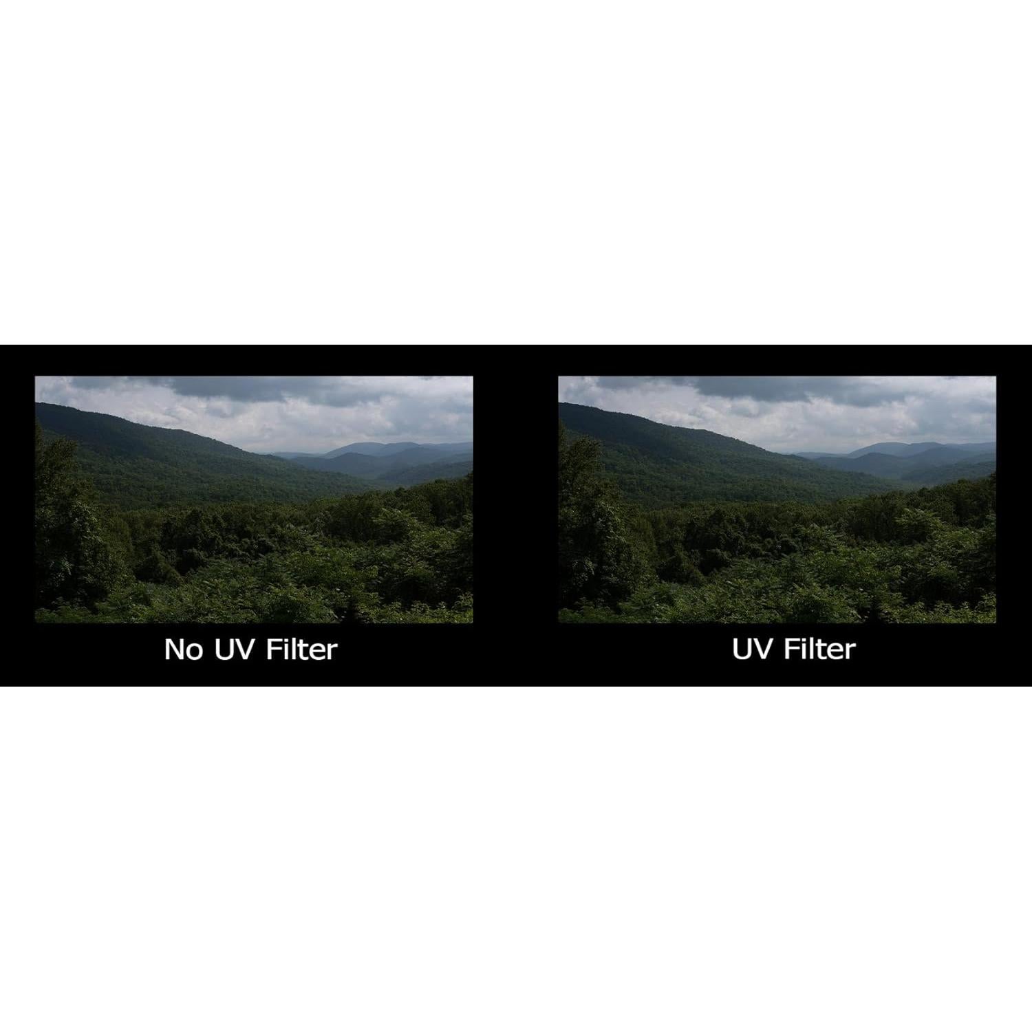 Filtro UV 67mm + Capucha Tulipán 67mm SSD para Lentes