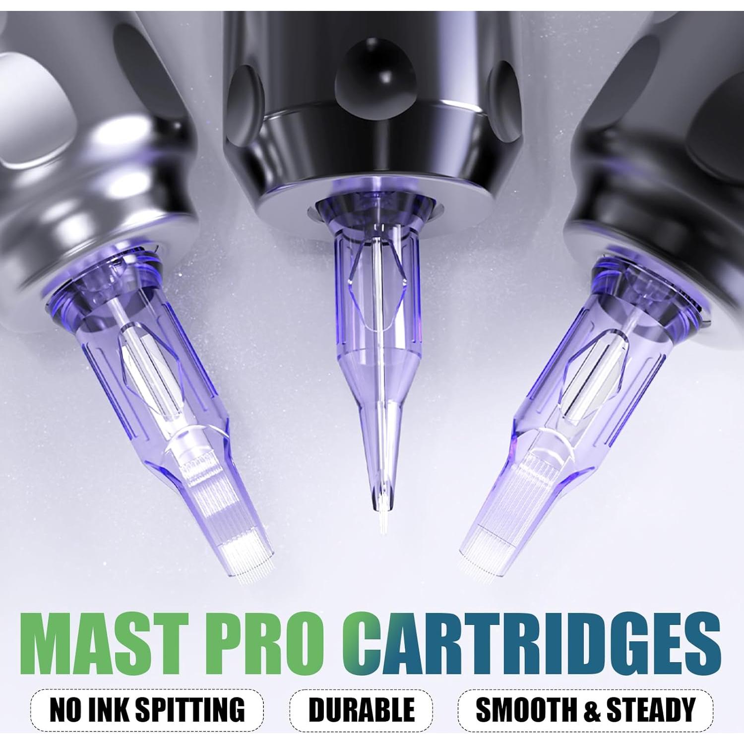 Máquina de Tatuaje Mast Flip3 Inalámbrica 7 Longitudes Ajustables