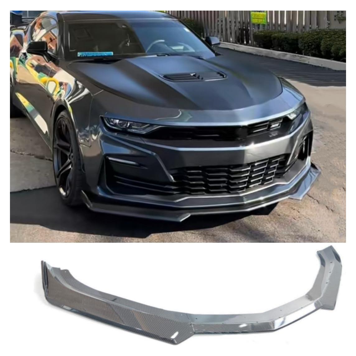 Divisor de Labio Frontal MUTUSAISI E309 para Chevy Camaro 2016-2024