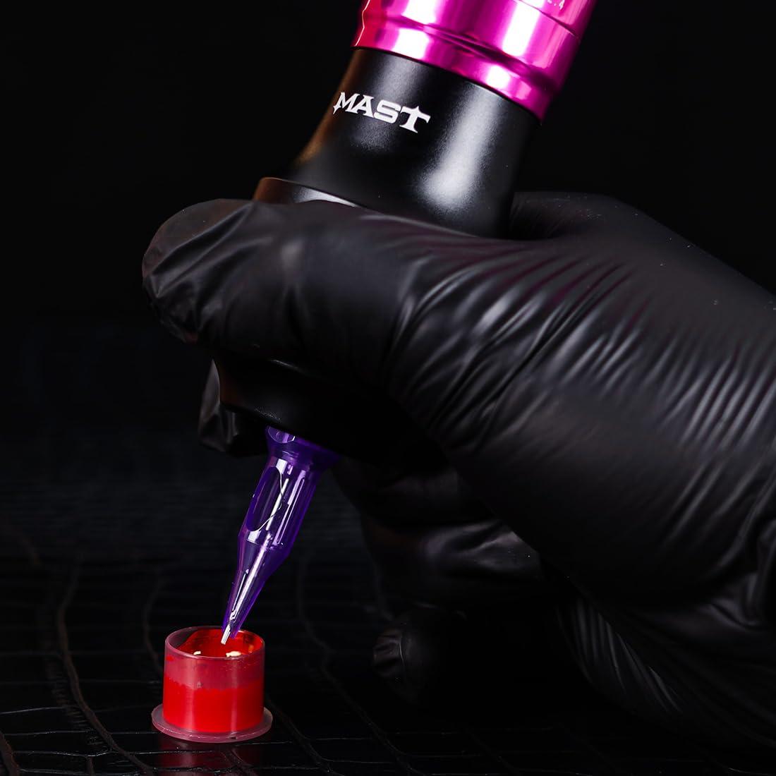 Máquina de Tatuaje Mast Fold Pro Sin Cable Rosa