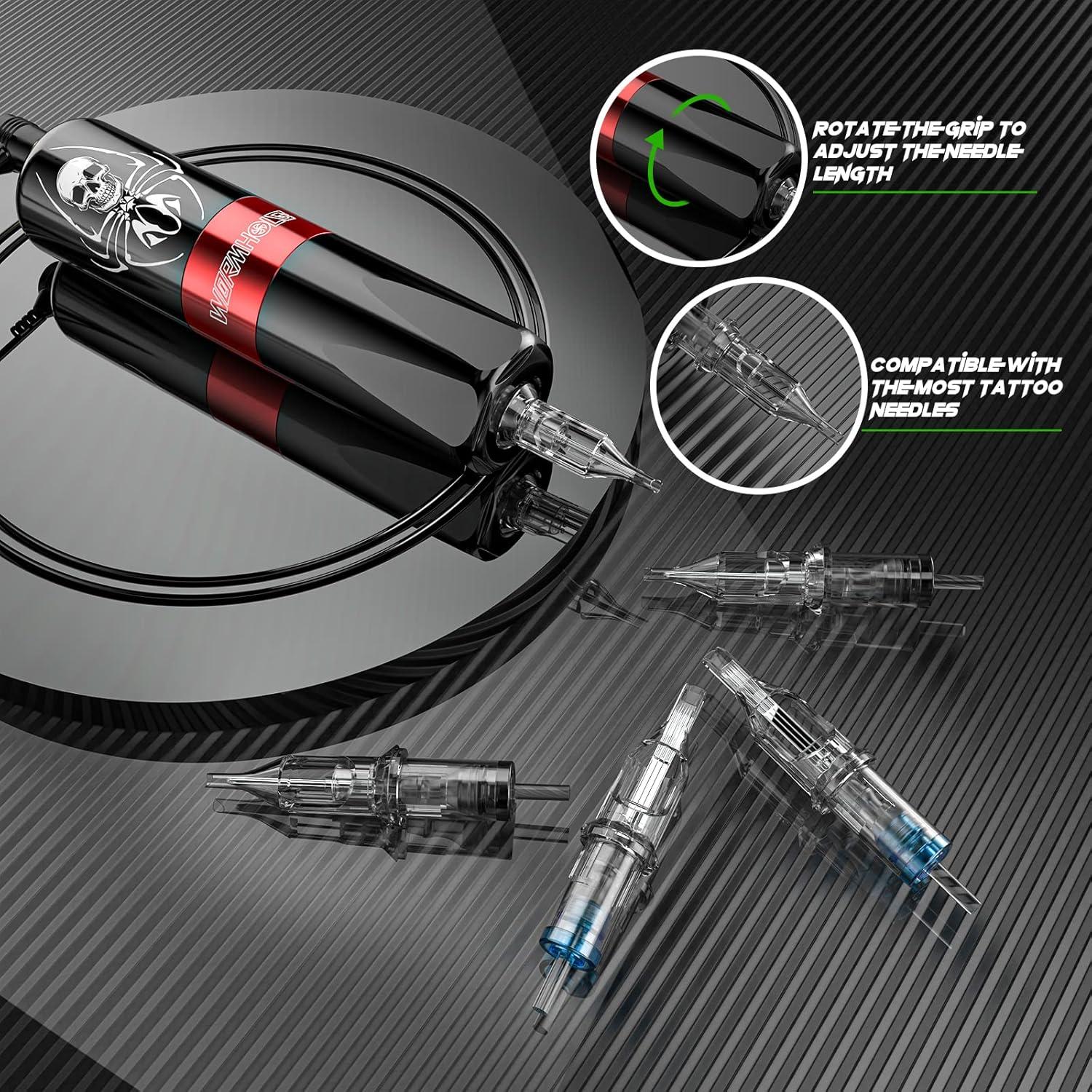 Kit de Tatuaje Wormhole WTK187 con 11 Tintas y 10 Agujas